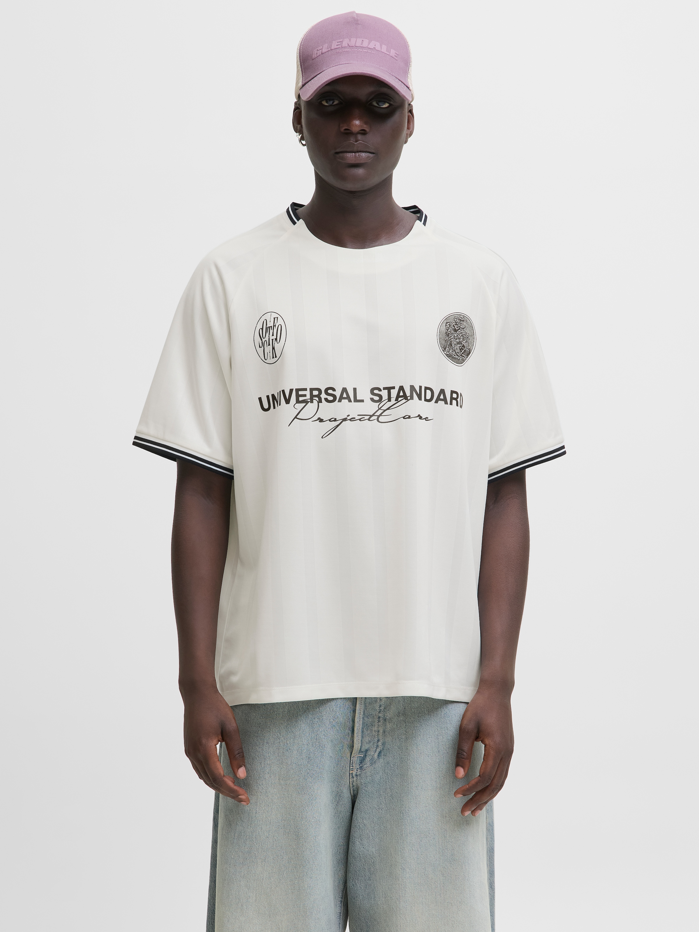 Image of Jack & Jones Trainingsshirt "JCOCOVER RETRO FOOTBALL TEE SS LN"