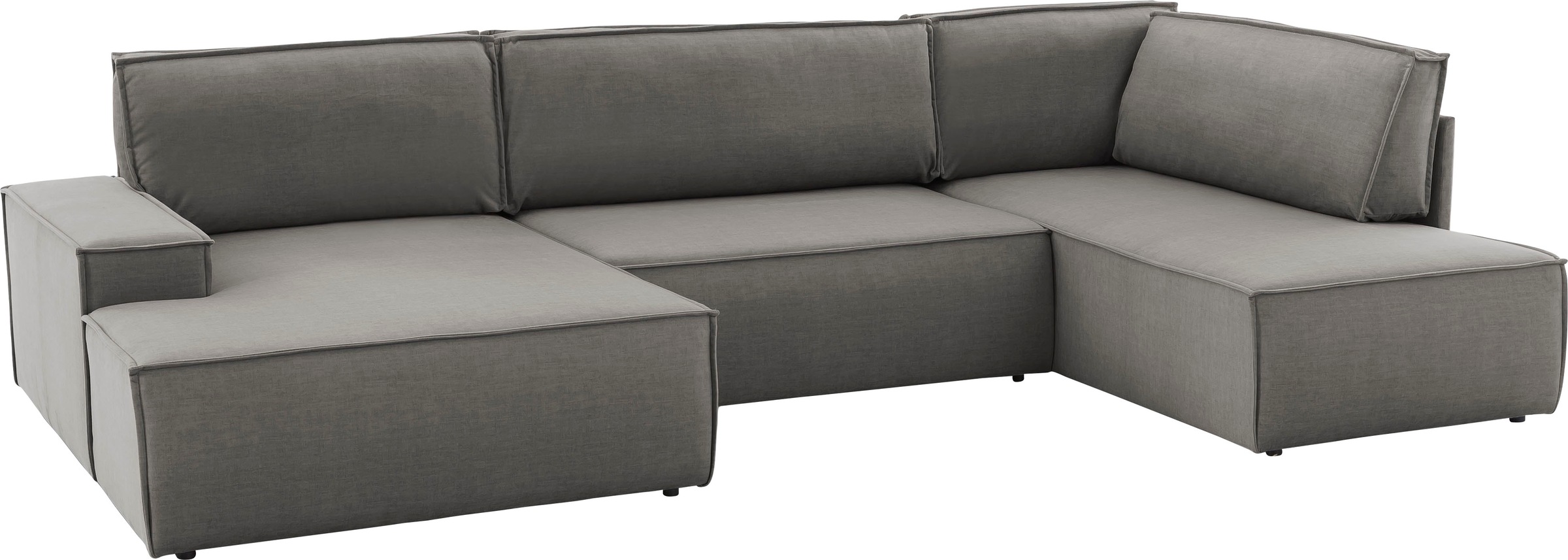 GOODproduct Paysage de salon »SHERWOOD U-Form, 329 cm - OTTO. Verlässliche Qualität.« Schlaffunktion m. Bettkasten (194x139 cm), Cord, Vintage, Samtvelours
