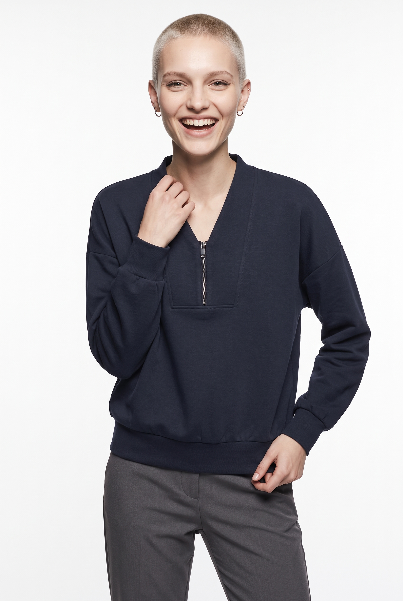 Image of soyaconcept Langarmshirt "SC-BANU 334" Viskosemischung