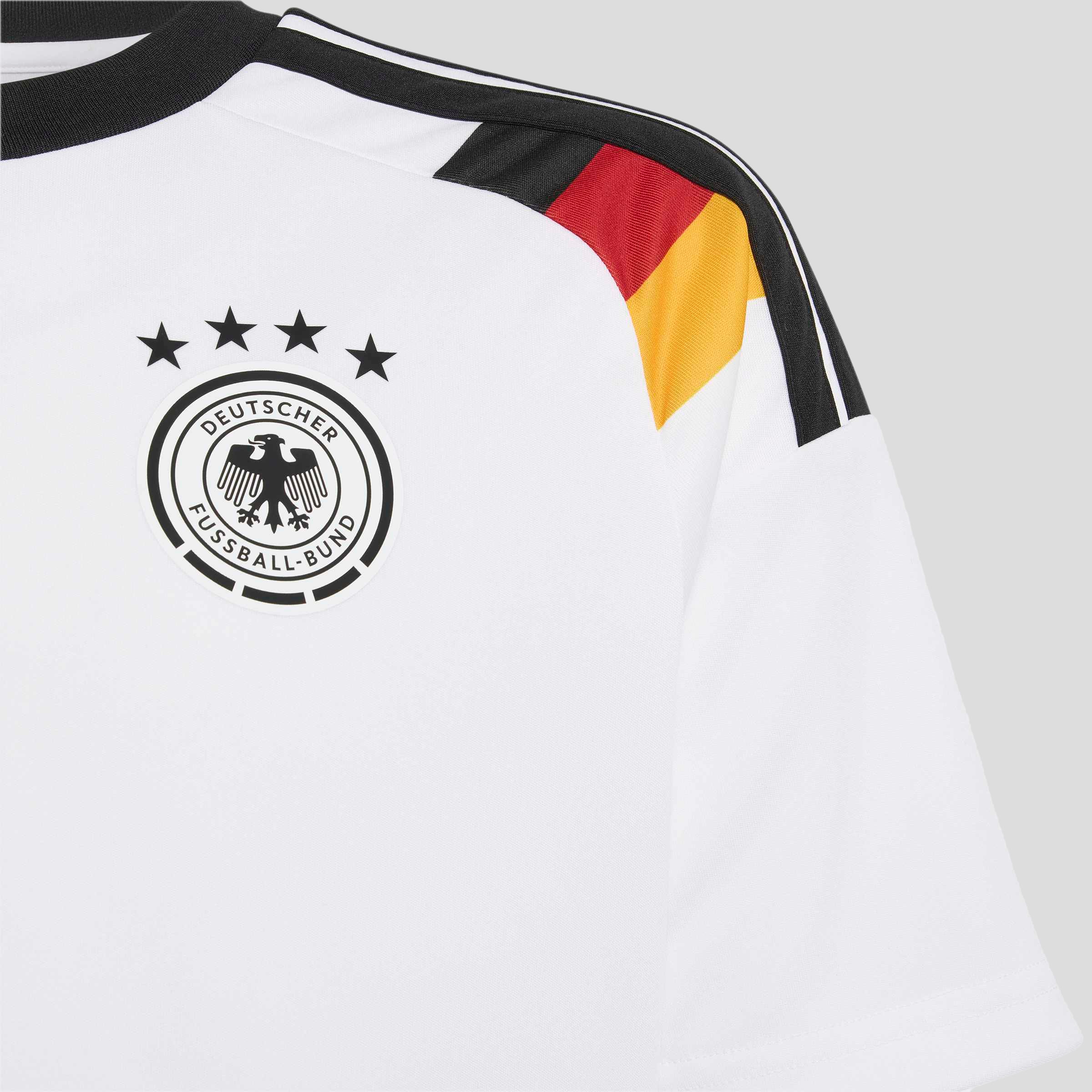 adidas Performance Maillot de foot »DFB H JSY FAN Y« pour enfants, avec maillot fan Allemagne Coupe du Monde 2026, sans fermeture