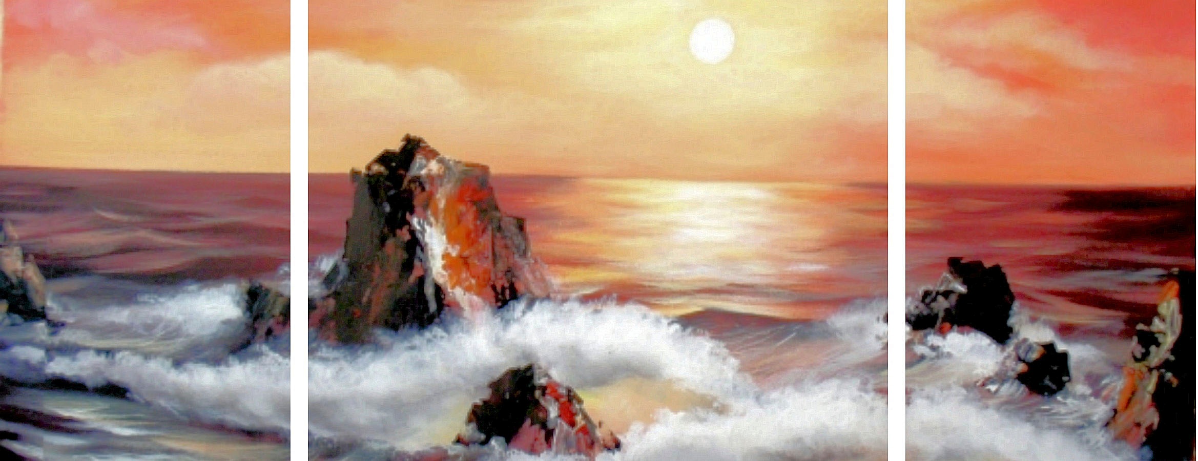 Image of my home Kunstdruck »KOSCHKINA / Brandung«, (Set, 3 St.) bei Ackermann Versand Schweiz