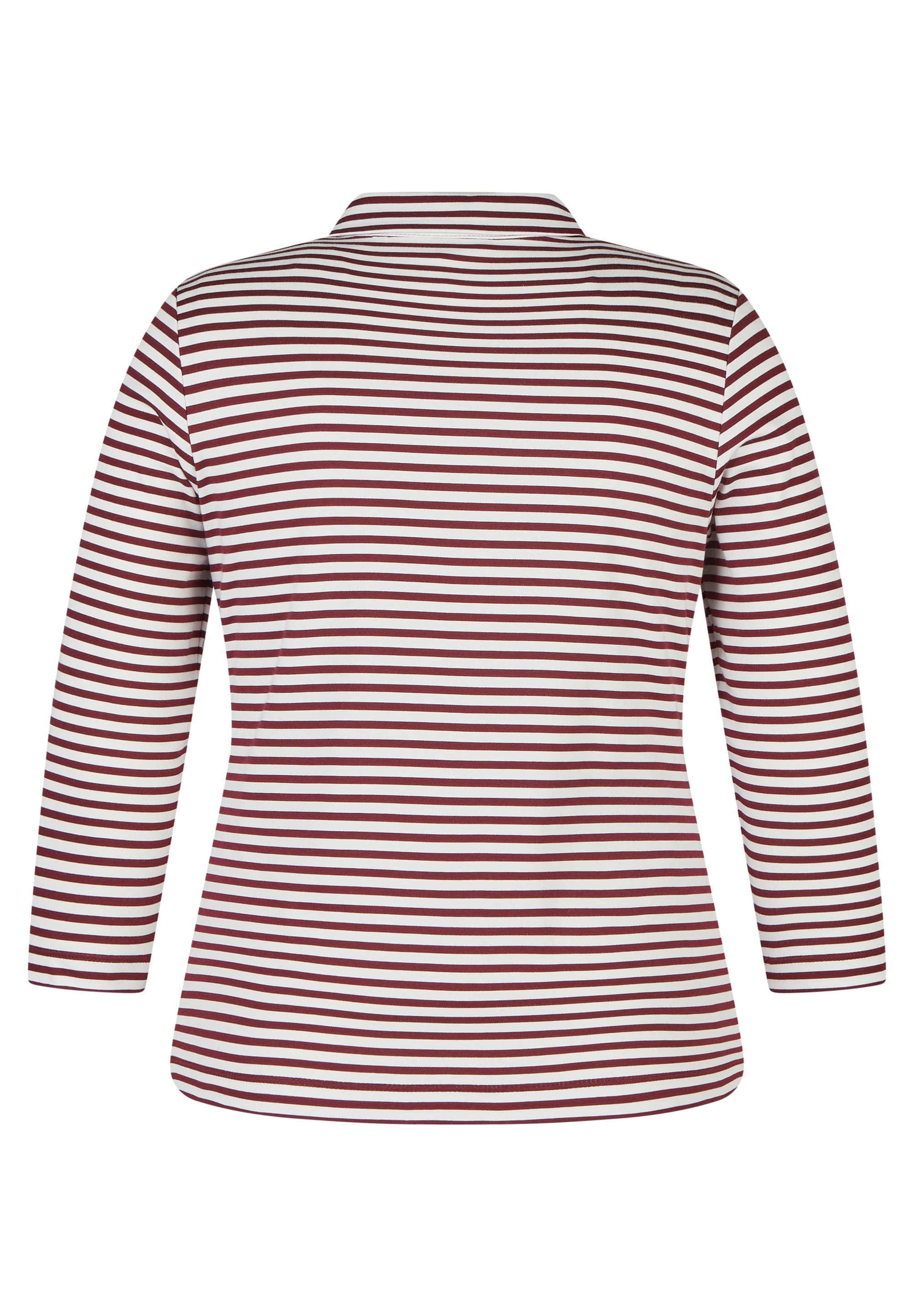 Rabe 3/4-Arm-Shirt mit Hemdkragen und Reissverschluss