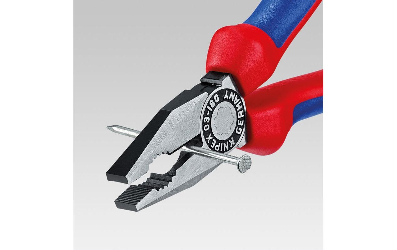 Knipex Kombizange »180 mm, verchromt«, (1 tlg.)