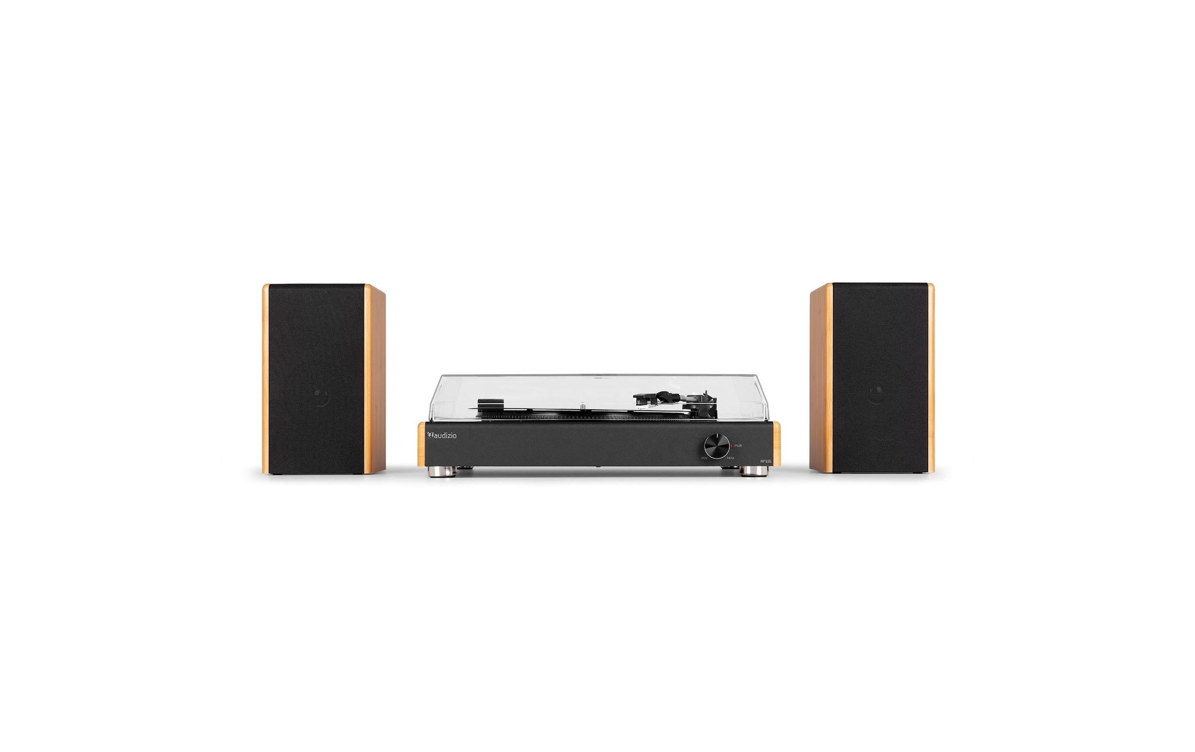 AUDIZIO Plattenspieler »RP335BB mit Lautsprecher, bambus«