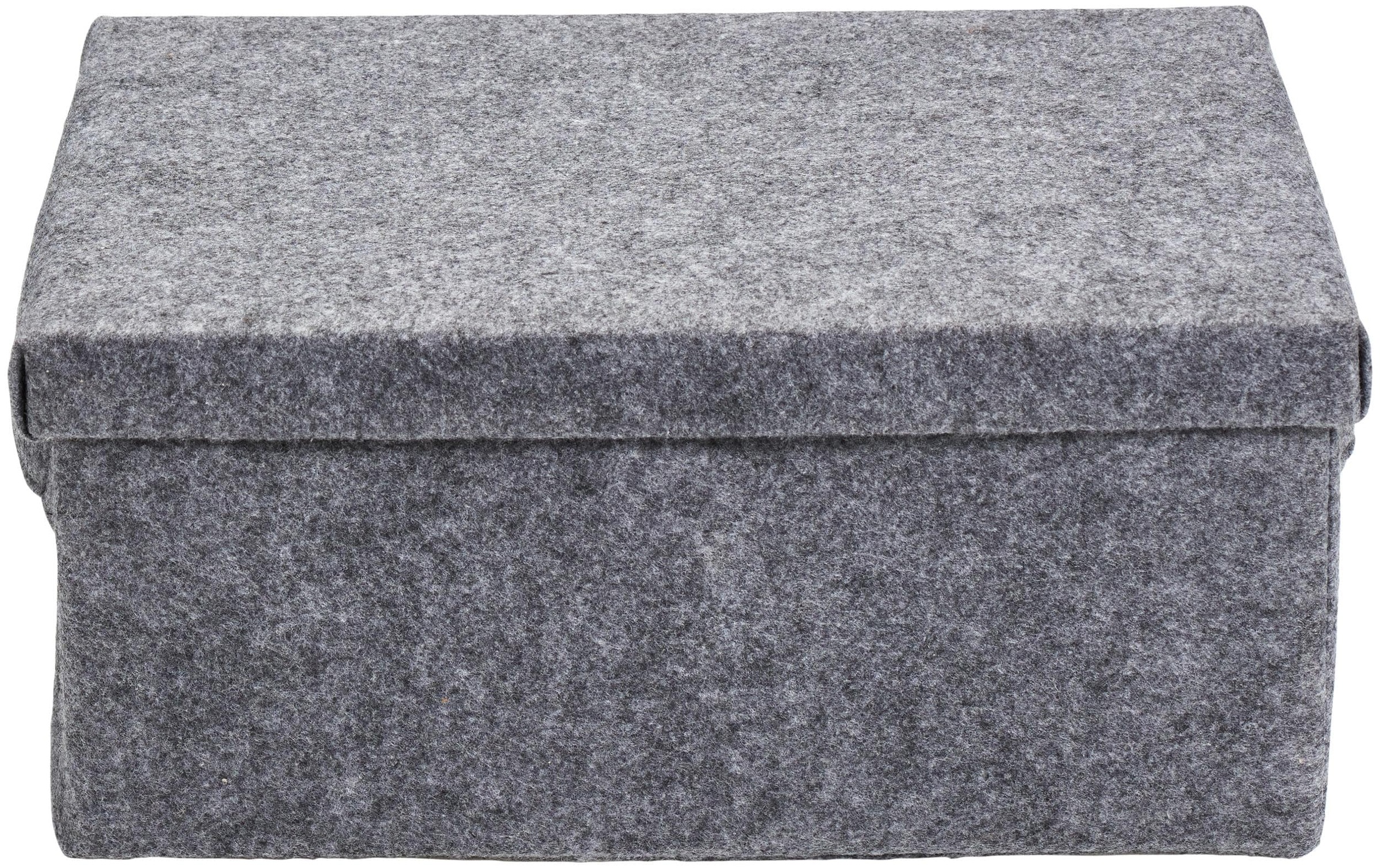 Image of diaqua Aufbewahrungsbox "Stone 31 x 21 x 14 cm, Grau"