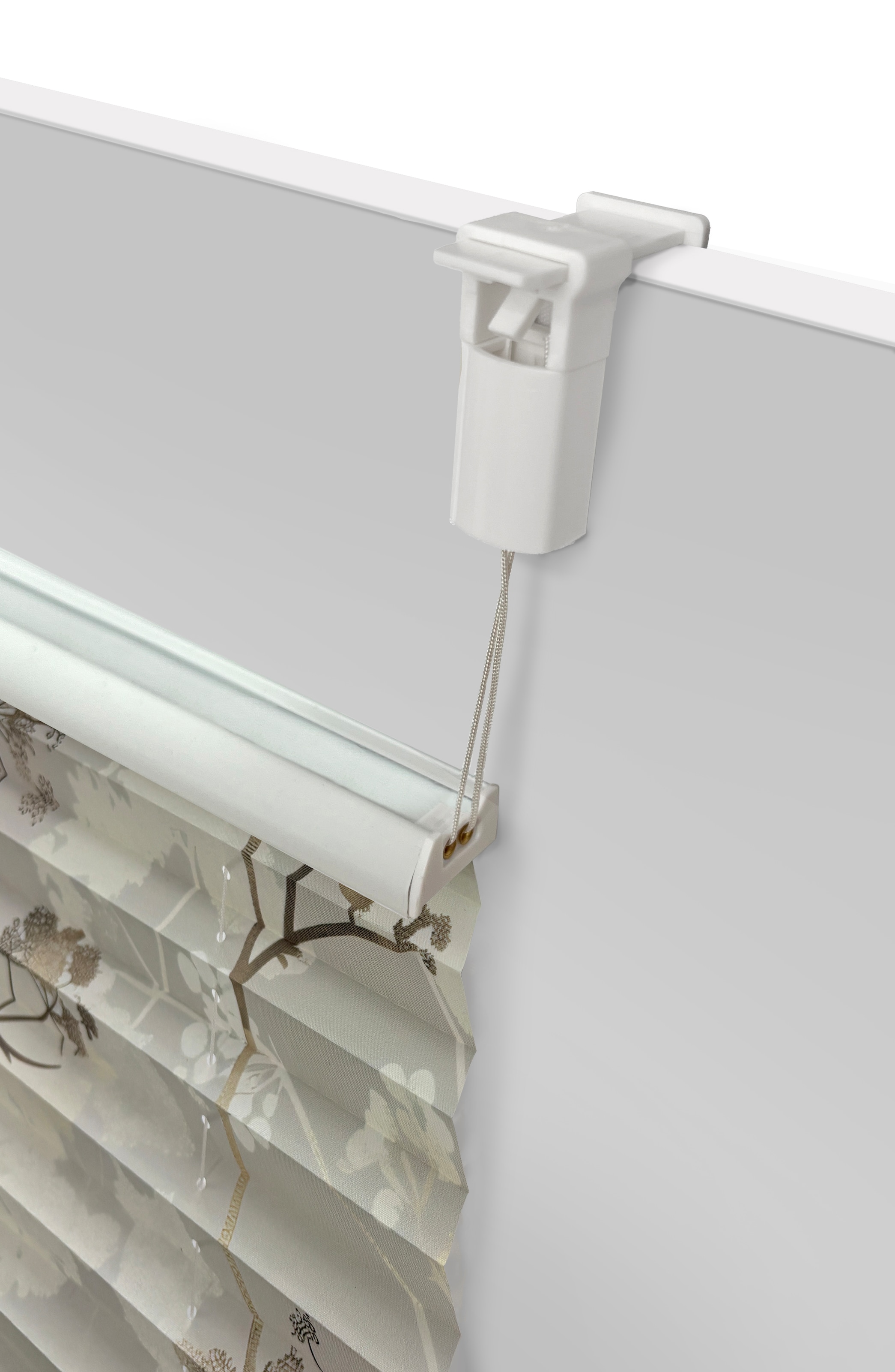 GOODproduct »MYNNI« protection contre la lumière Aucun perçage requis sous tension motif floral, protection solaire, pour portes et fenêtres - NOUVEAUTÉ