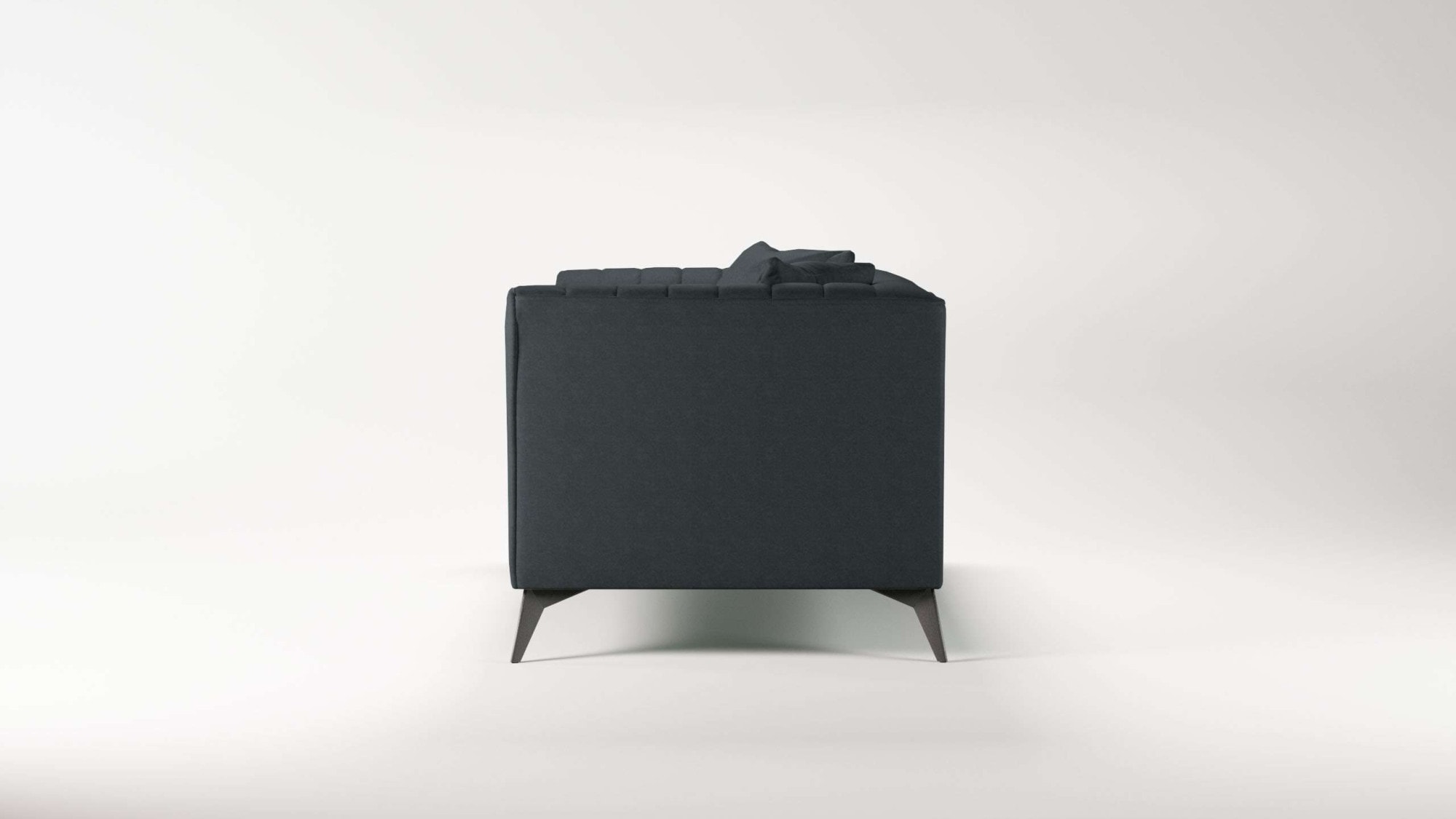 Places of Style 2-Sitzer »MATTHEW elegantes Designsofa, Masse B/T/H: 170/86/74 cm«, Steppung im Rücken, lose Sitzkissen, incl. Zierkissen