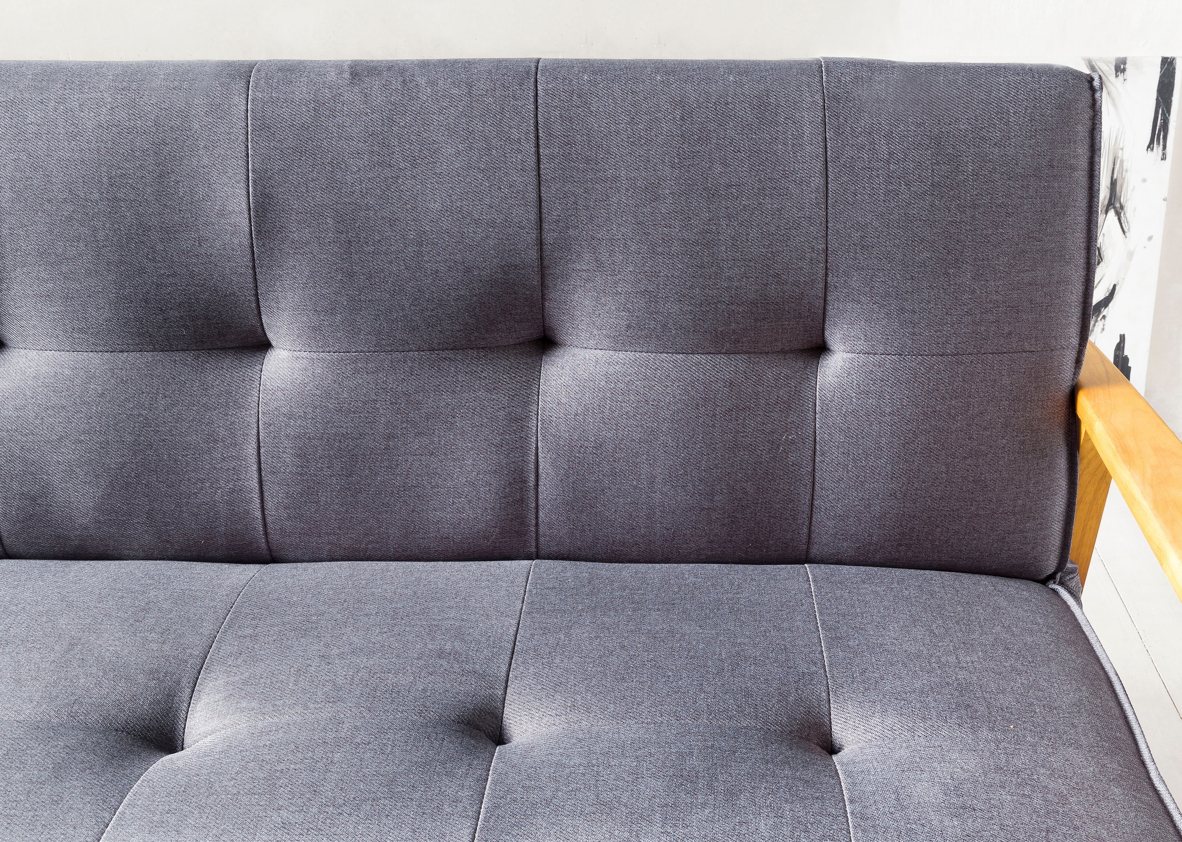 SalesFever Schlafsofa »Skagen, Sofa, 3-Sitzer«, mit Holzgestell, 60° Relax- und Schlaffunktion, Breite 190 cm