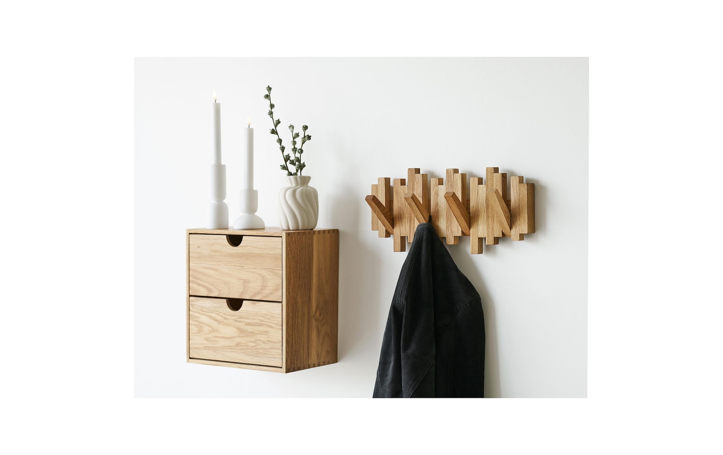 House Nordic Crochet de garde-robe »Caltra 40 x 3 x 18 cm«