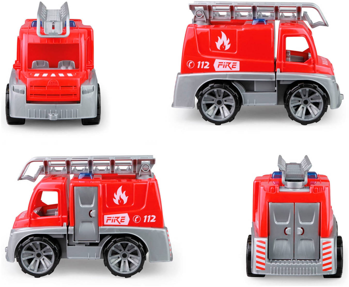 Lena® Jouet pompier »TRUXX« inklusive Spielfigur; Made in Europe