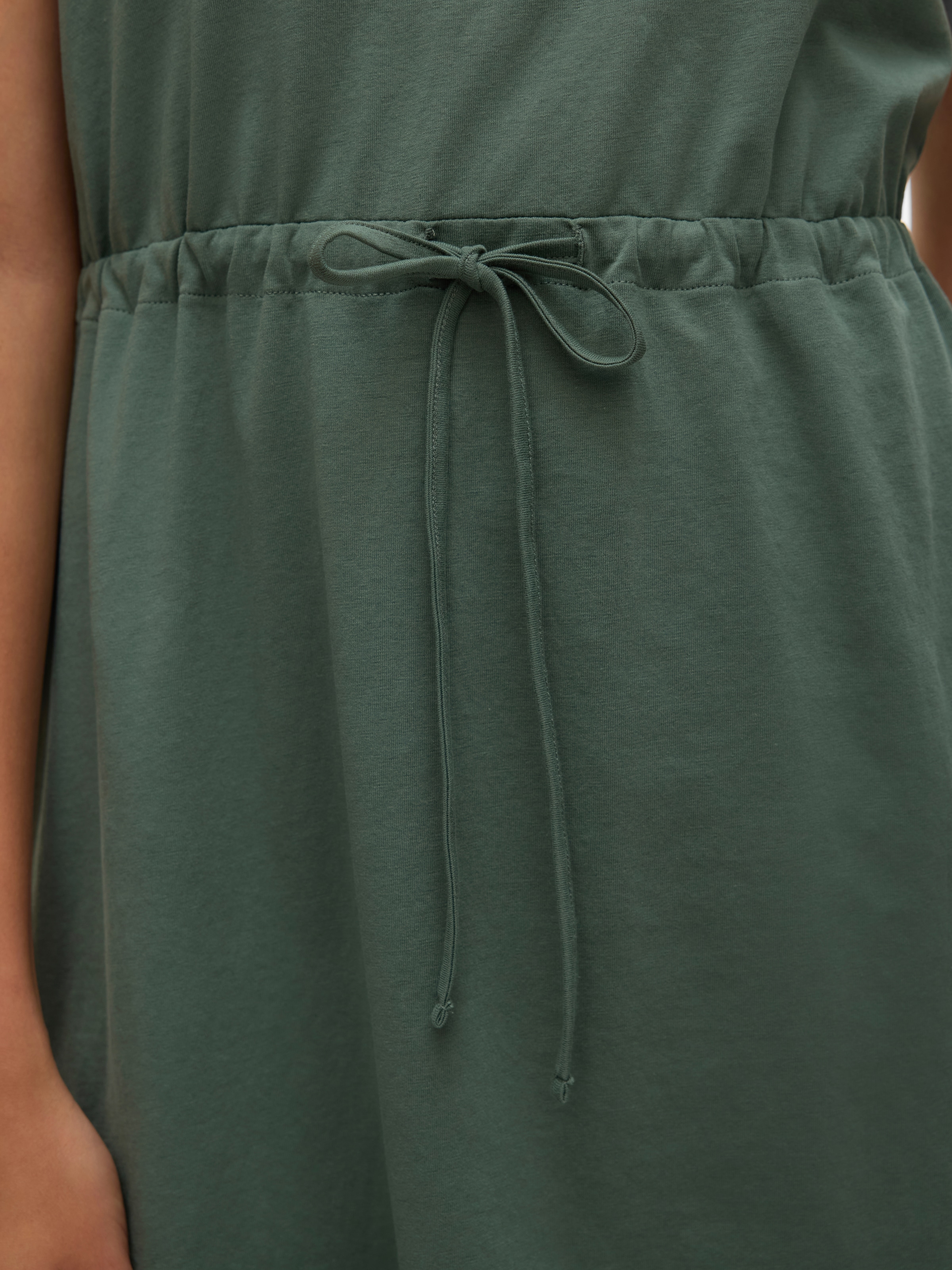 Vero Moda Shirtkleid »VMLUNA SS SHORT STRING DRESS JRS NOOS«, Sommerkleid