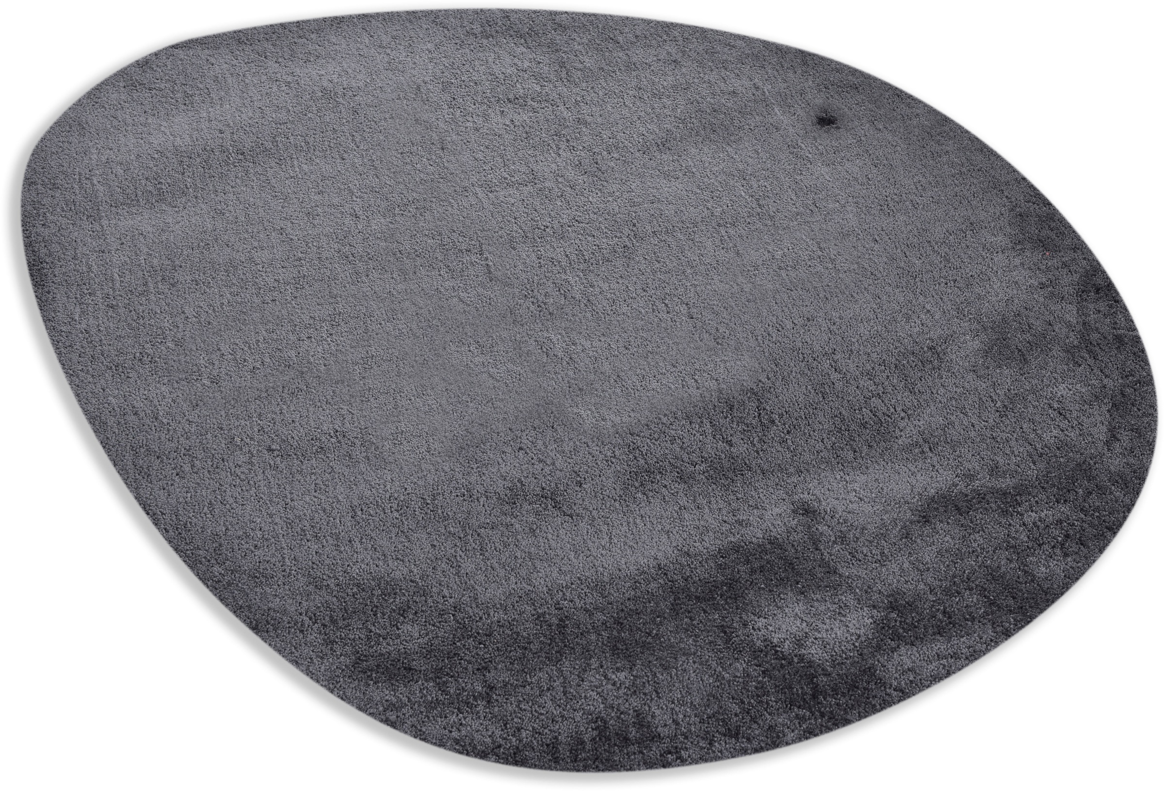 TOM TAILOR HOME Hochflor-Teppich »Shaggy Teppich Cozy«, oval, 25 mm Höhe, Uni Farben, auch in Pastell Farben, weich & kuschelig