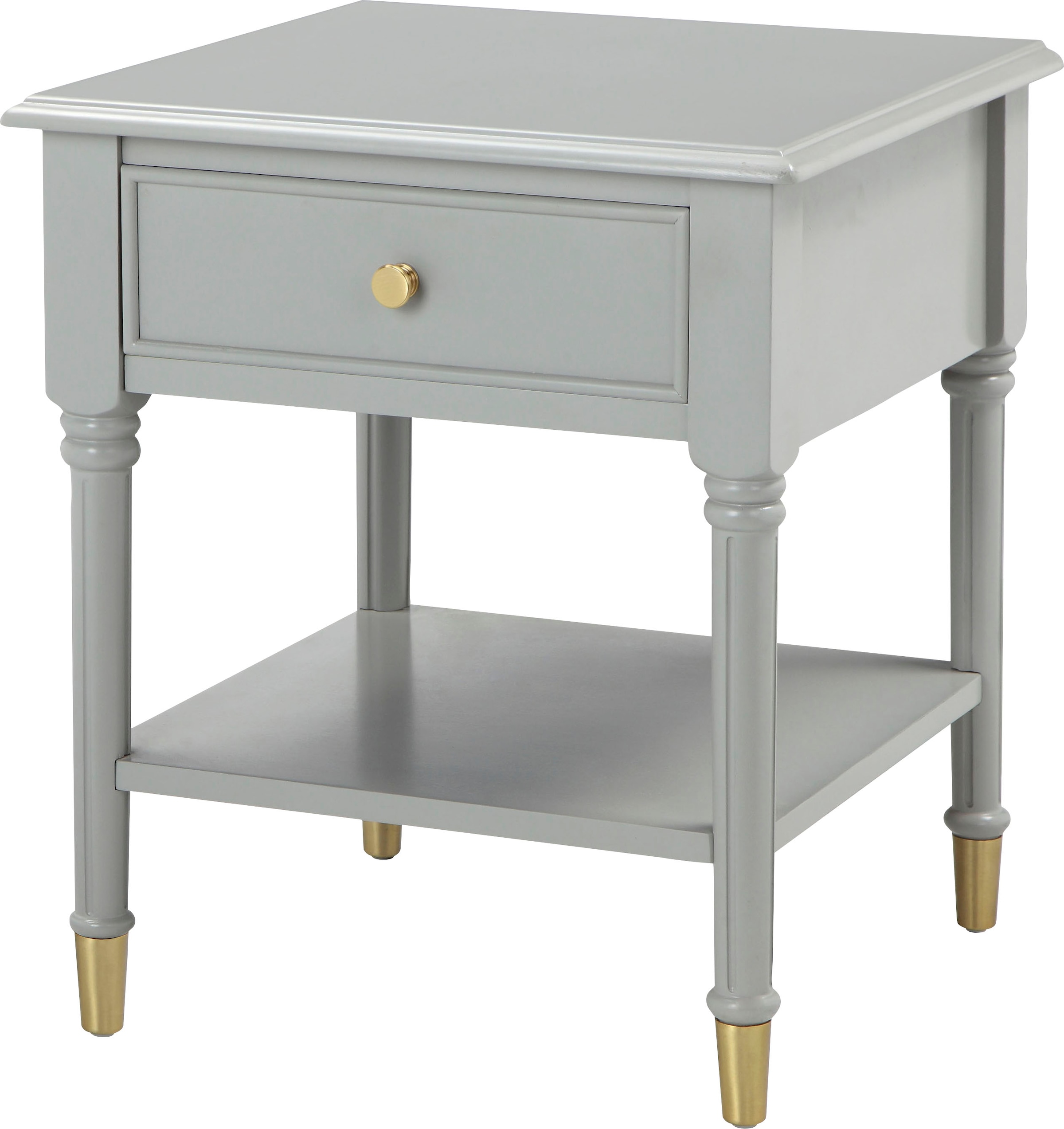 Image of Timbers Nachttisch »Thornton«, Teilmassiv, 2 Schubladen, Breite 50 cm bei Ackermann Versand Schweiz