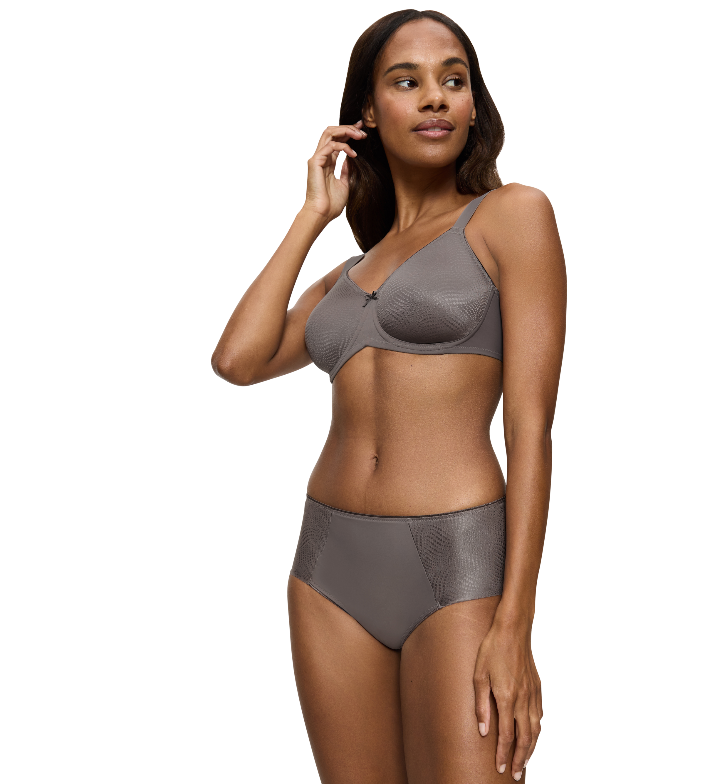 Image of Triumph Slip "Essential Minimizer T Hipster X" schimmerndes Jacquardmuster