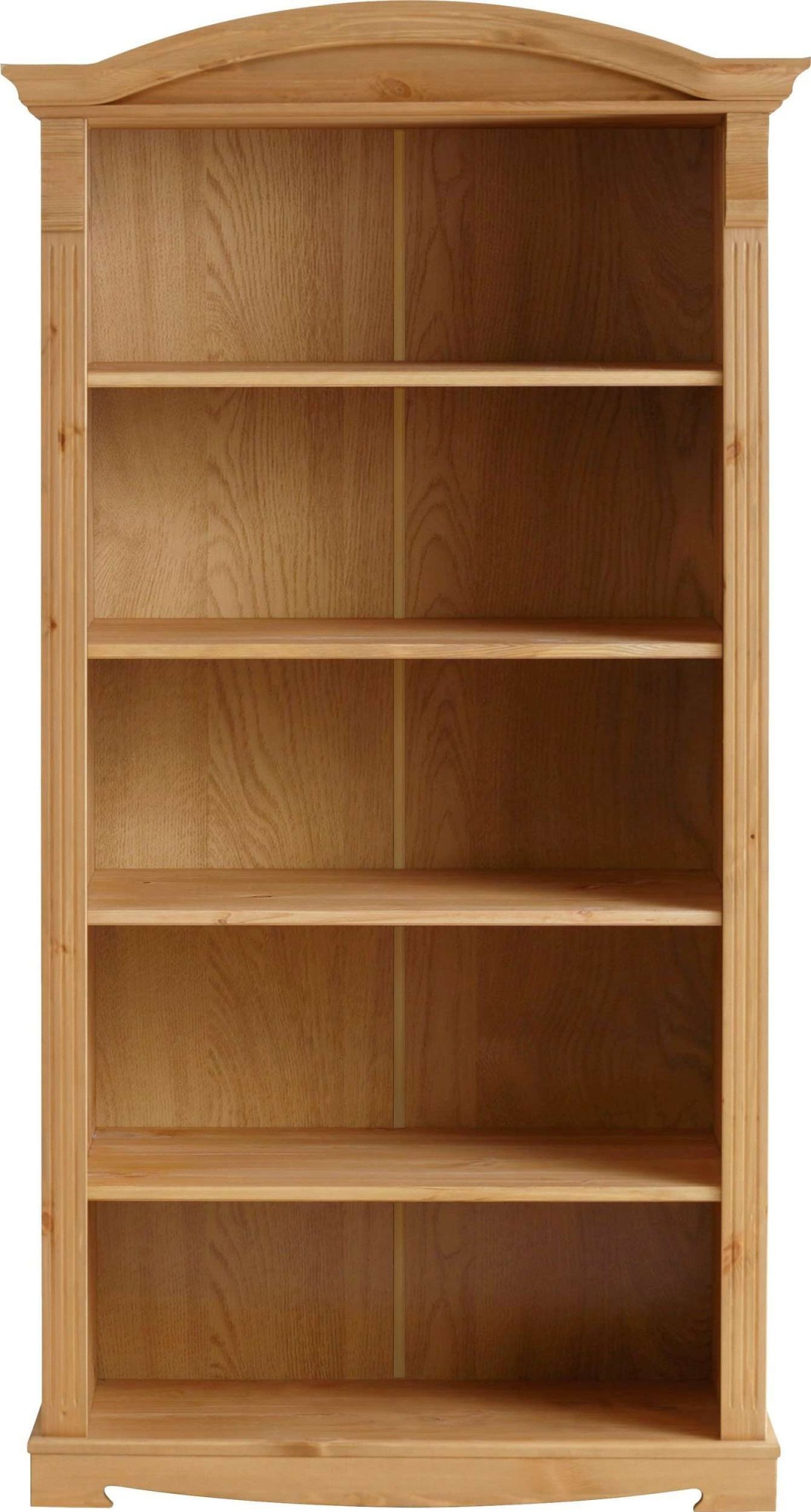 Home affaire Standregal »Anna, Regal, Aktenregal, Bücherregal«, aus massiver Kiefer, Breite 96 cm, mit schönen Details und Fräsungen