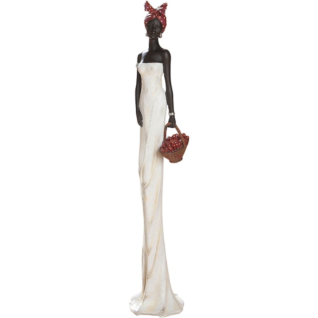 GILDE Afrikafigur »Afrikanerin Tortuga«, Höhe 82 cm, Wohnzimmer bequem  kaufen