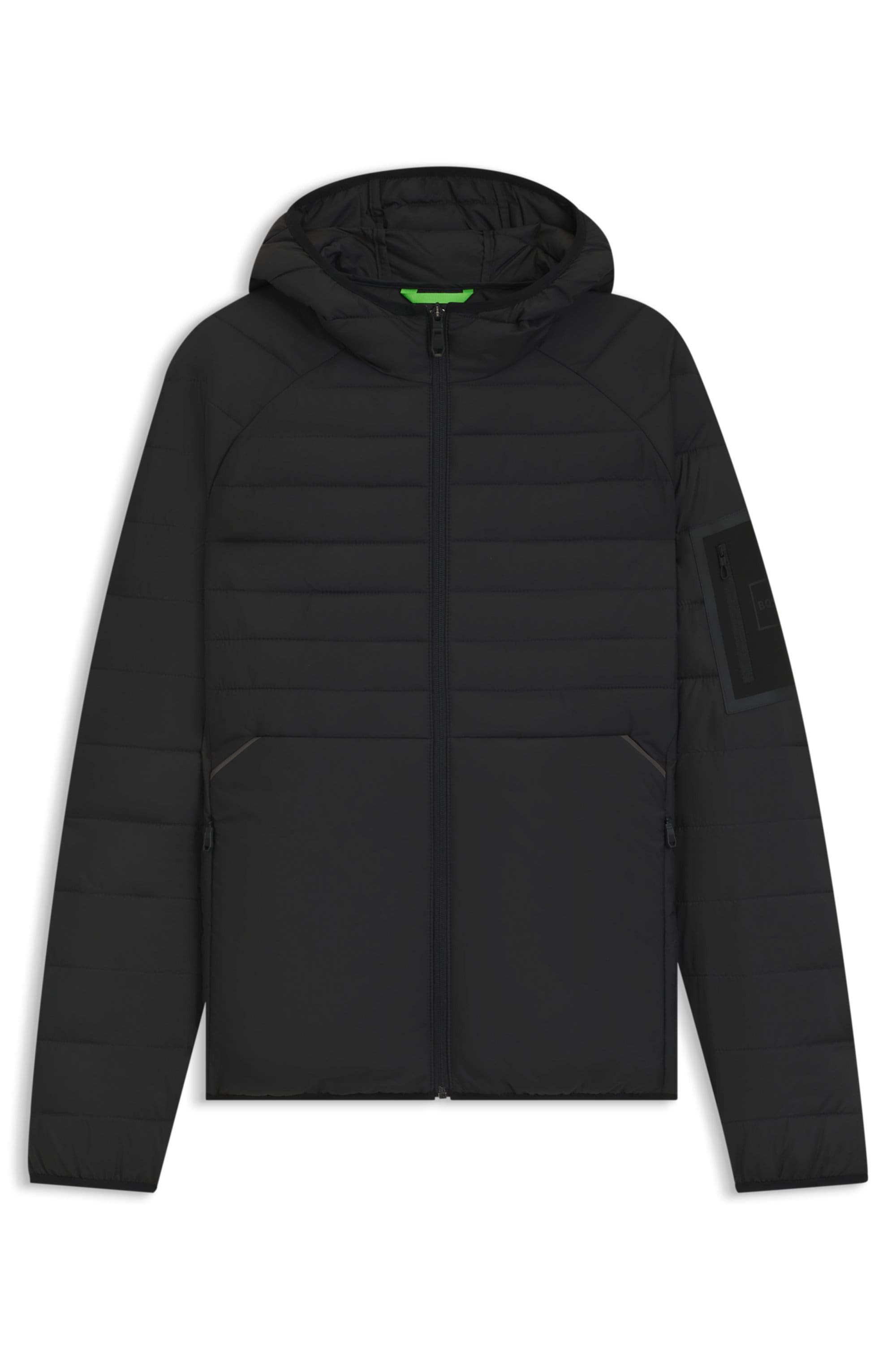 BOSS GREEN Veste matelassée »OW Urbanex JT HD« mit Kapuze Kapuze, Regular Fit, reflektierende Details