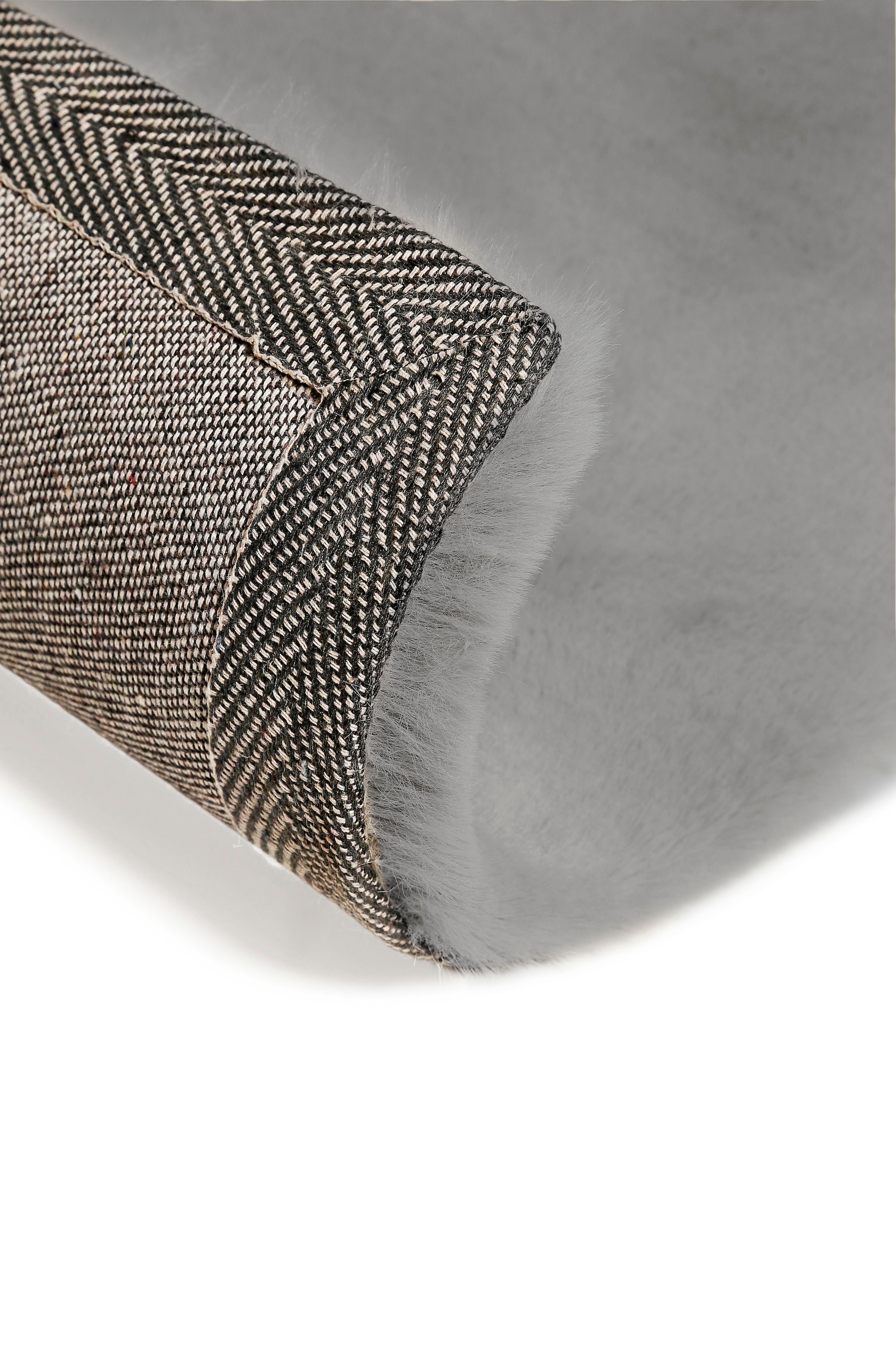 Wecon home Basics Hochflor-Teppich »Anna«, rechteckig, 25 mm Höhe, Wohnzimmer, Schlafzimmer, Felloptik, sehr weich und flauschig, Uni