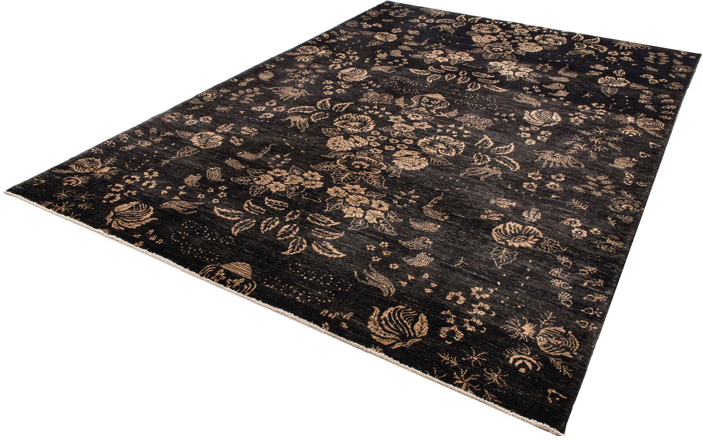 Image of morgenland Orientteppich »Ziegler - 293 x 203 cm - dunkelblau«, rechteckig, 6 mm Höhe, Wohnzimmer, Handgeknüpft, Einzelstück mit Zertifikat bei Ackermann Versand Schweiz