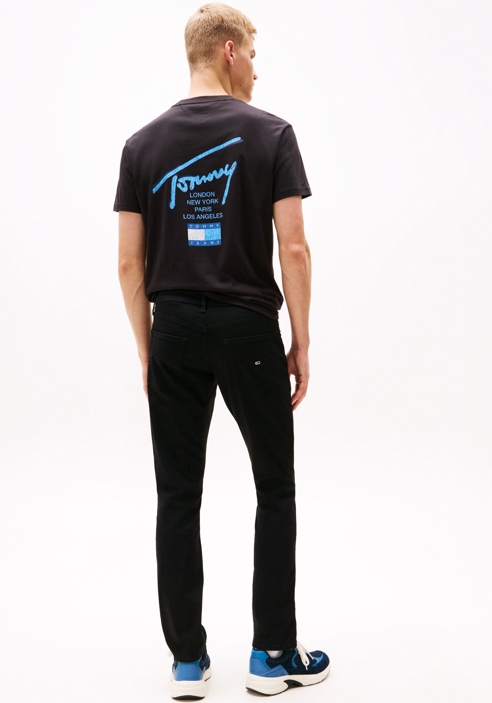 Tommy Jeans Jeans slim »Scanton Slim« Slim‑Fit‑Jeans mit mittlerer Leibhöhe, 5‑Pocket‑Design