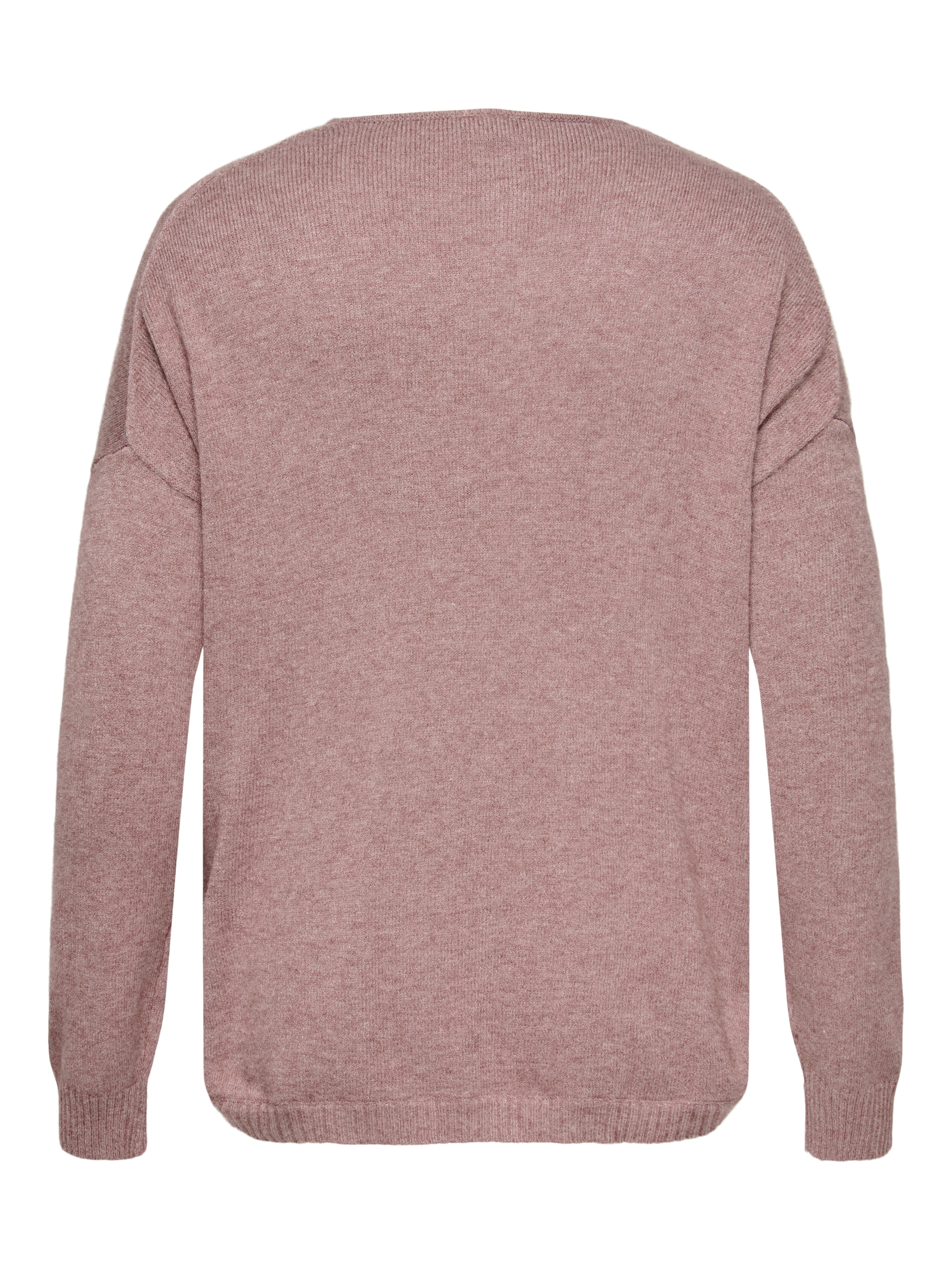 ONLY CARMAKOMA Pull col V »CARMARGARETA LS PULLOVER KNT NOOS« Viskosemischung, regular fit