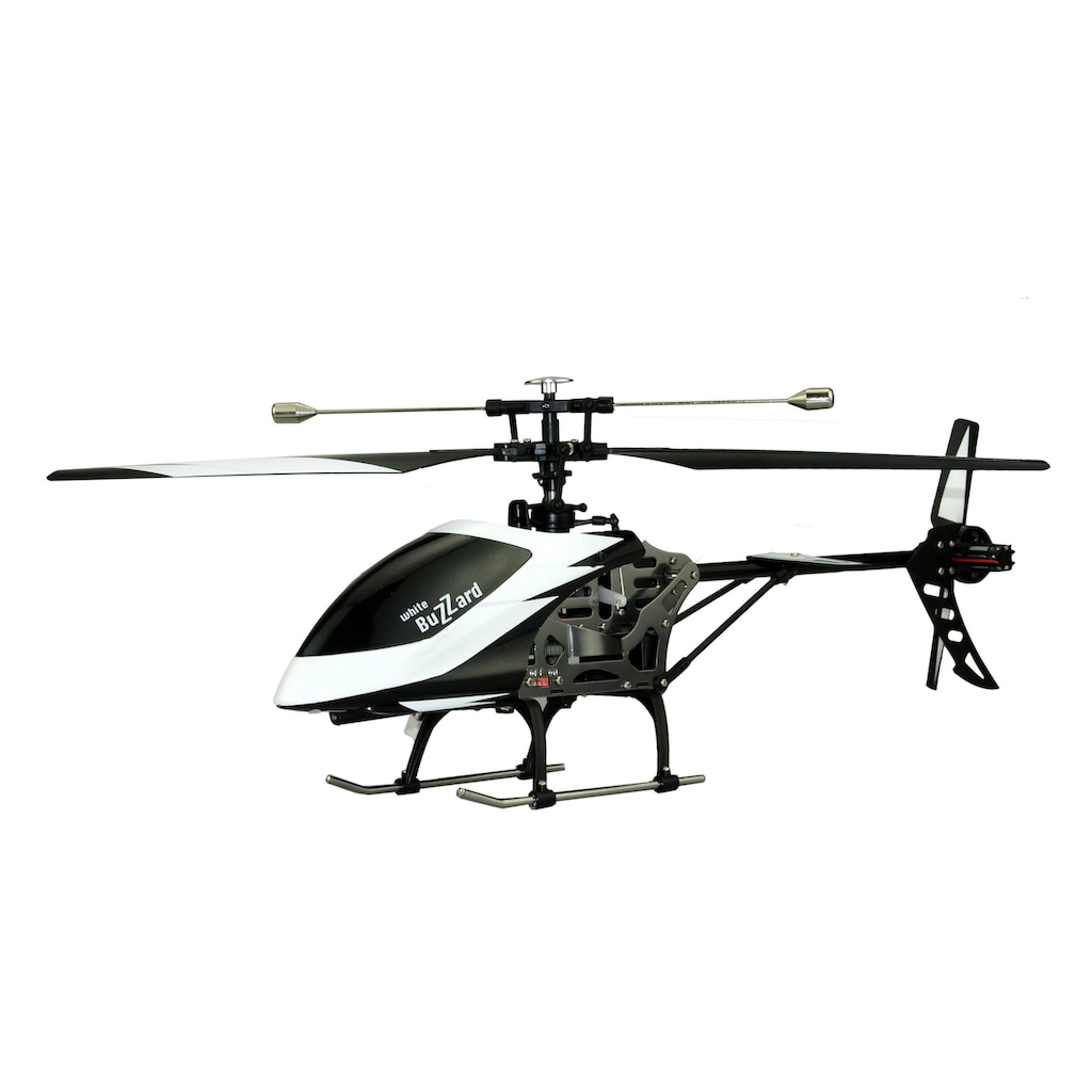 Amewi Spielzeug-Hubschrauber »Buzzard Single Rotor RTF Weiss«