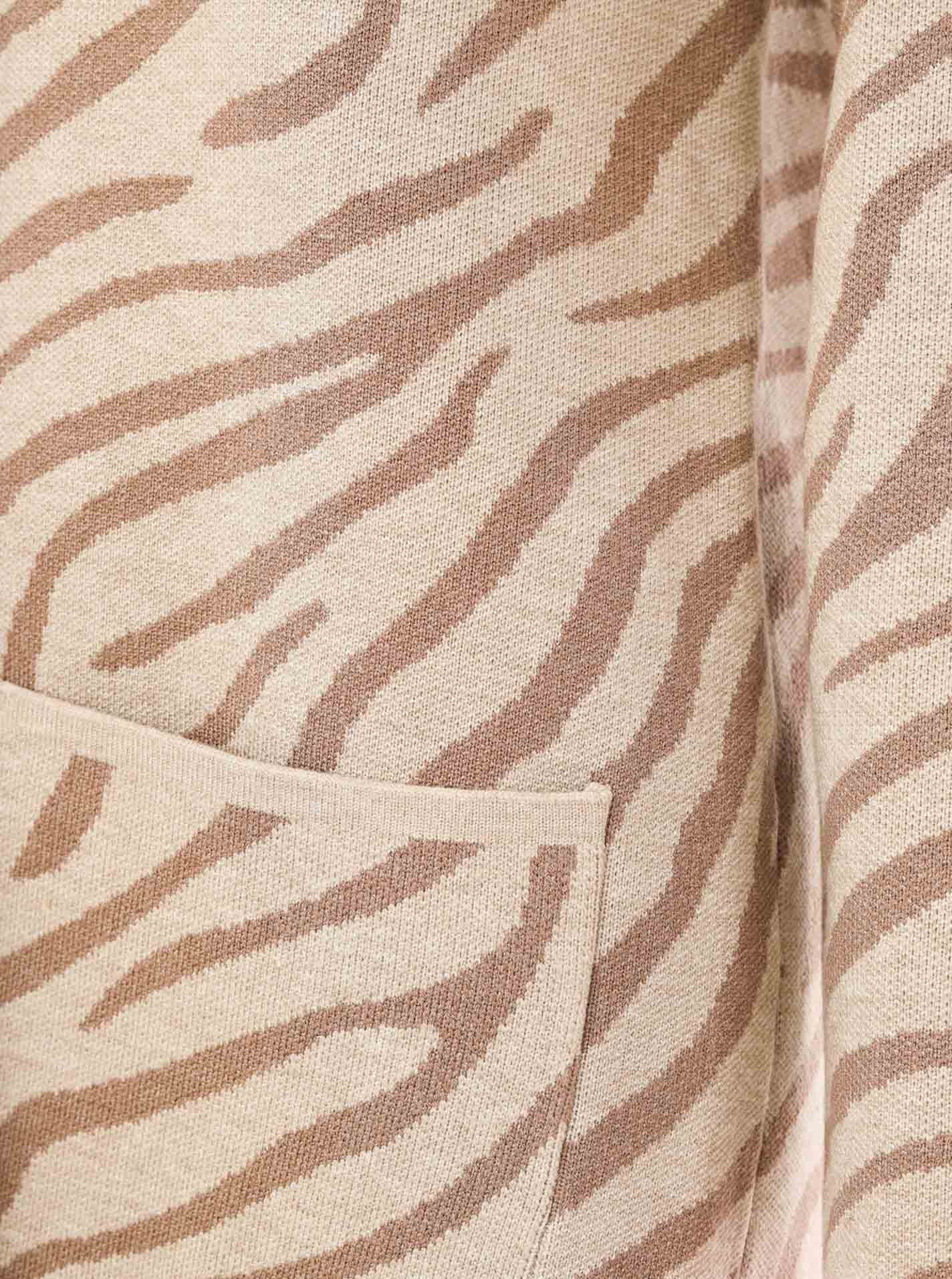 Zwillingsherz Strickjacke »Cardigan "Zebra"«
