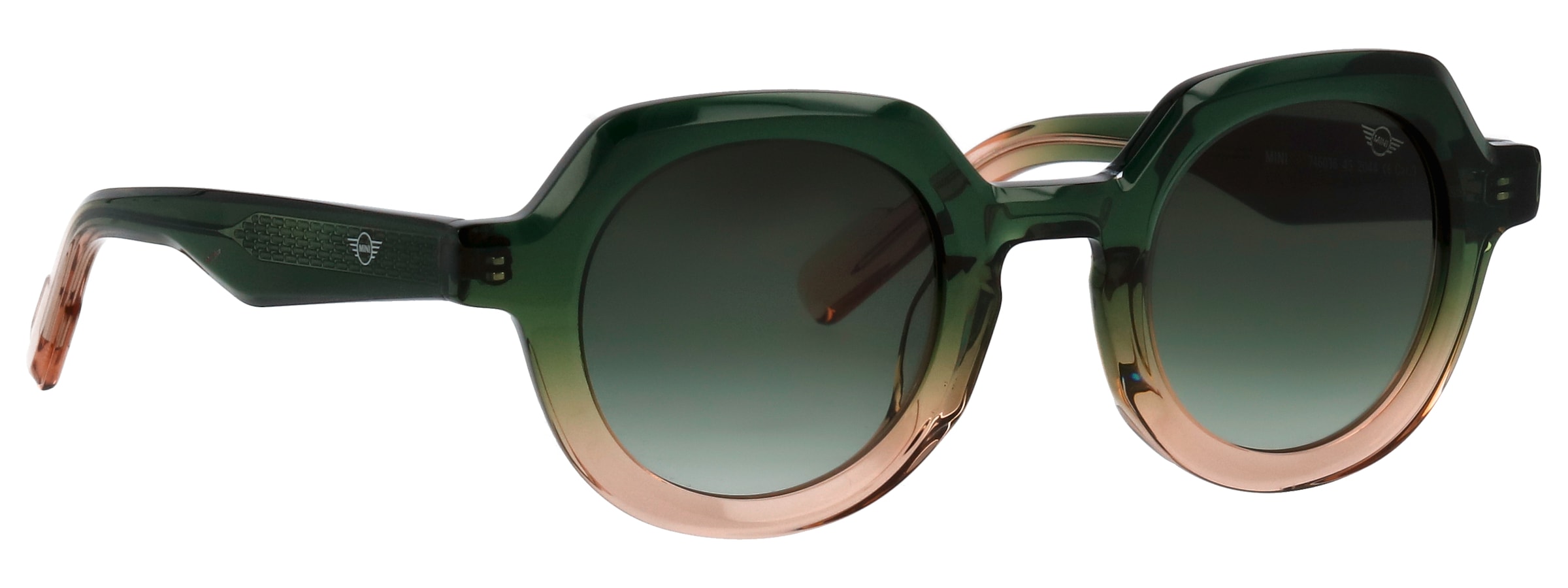 MINI EYEWEAR Sonnenbrille »Modell 746036« Form Hexagon, Logoschriftzug auf Bügel, Kunststofffassung