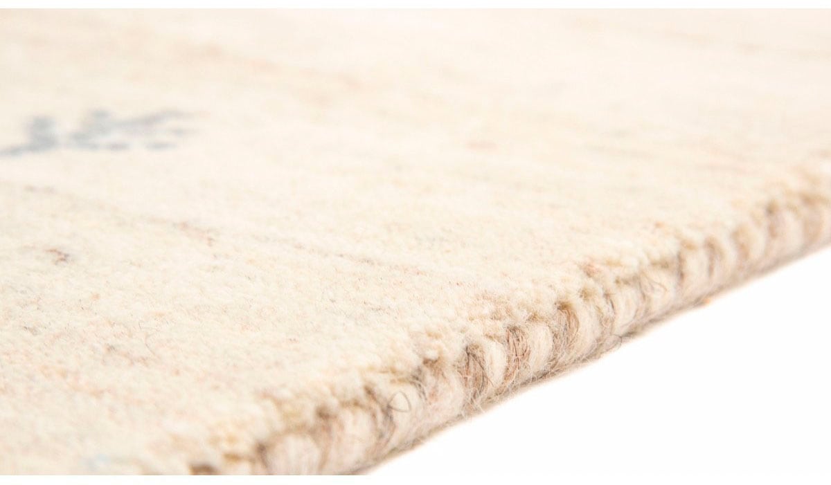 carpetfine Wollteppich »Gabbeh Uni, auch als Läufer erhältlich«, rechteckig, 15 mm Höhe, reine Wolle, handgewebt, Gabbeh Loom Tiermotiv, grosse Farbauswahl