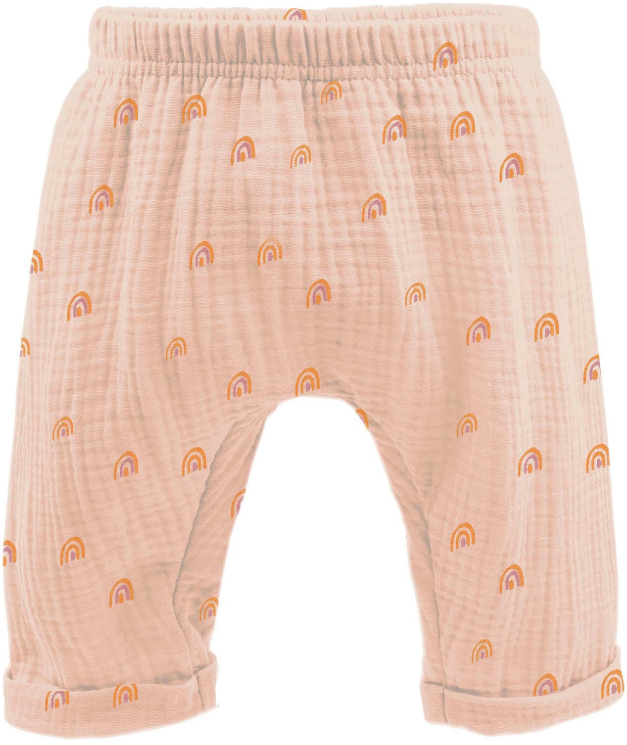 Image of MAXIMO Schlupfhose mit Löwen- oder Regenbogenmotiv, mit Druck, leicht, bequem, Baumwolle