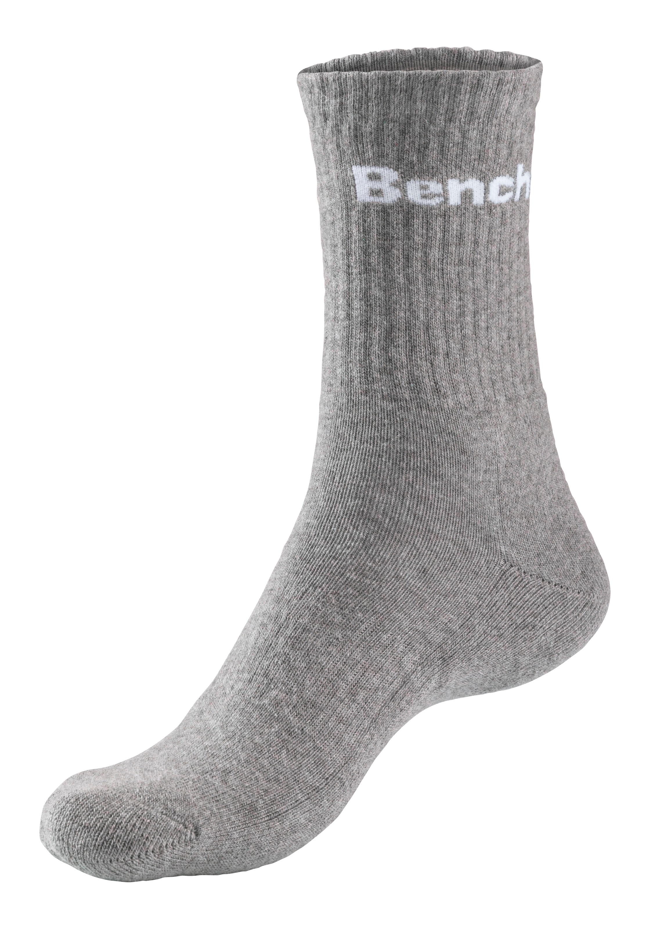 Bench. Tennissocken, (Packung, 6 Paar), mit Fuss Polsterung