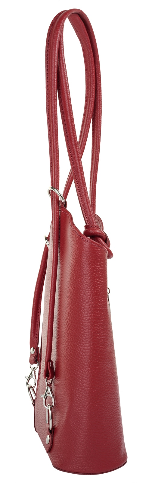 Cluty Sac à dos de ville echt Leder, Made in Italy