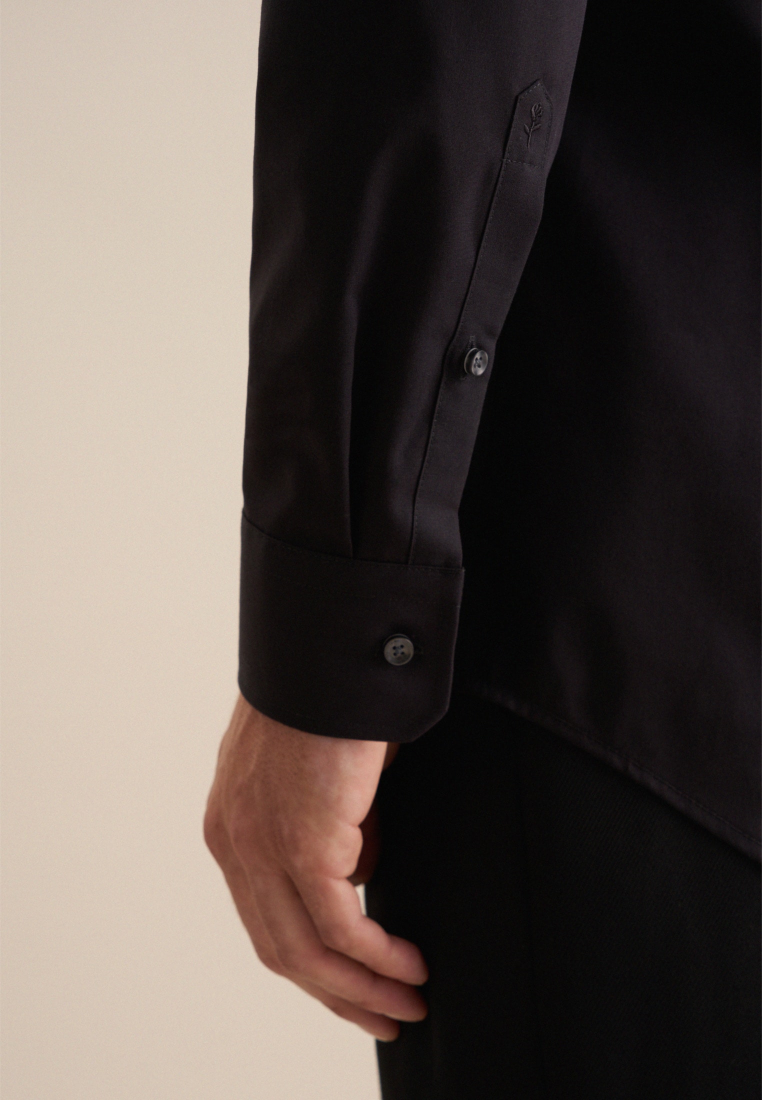 seidensticker Businesshemd »Schwarze Rose«, Uni