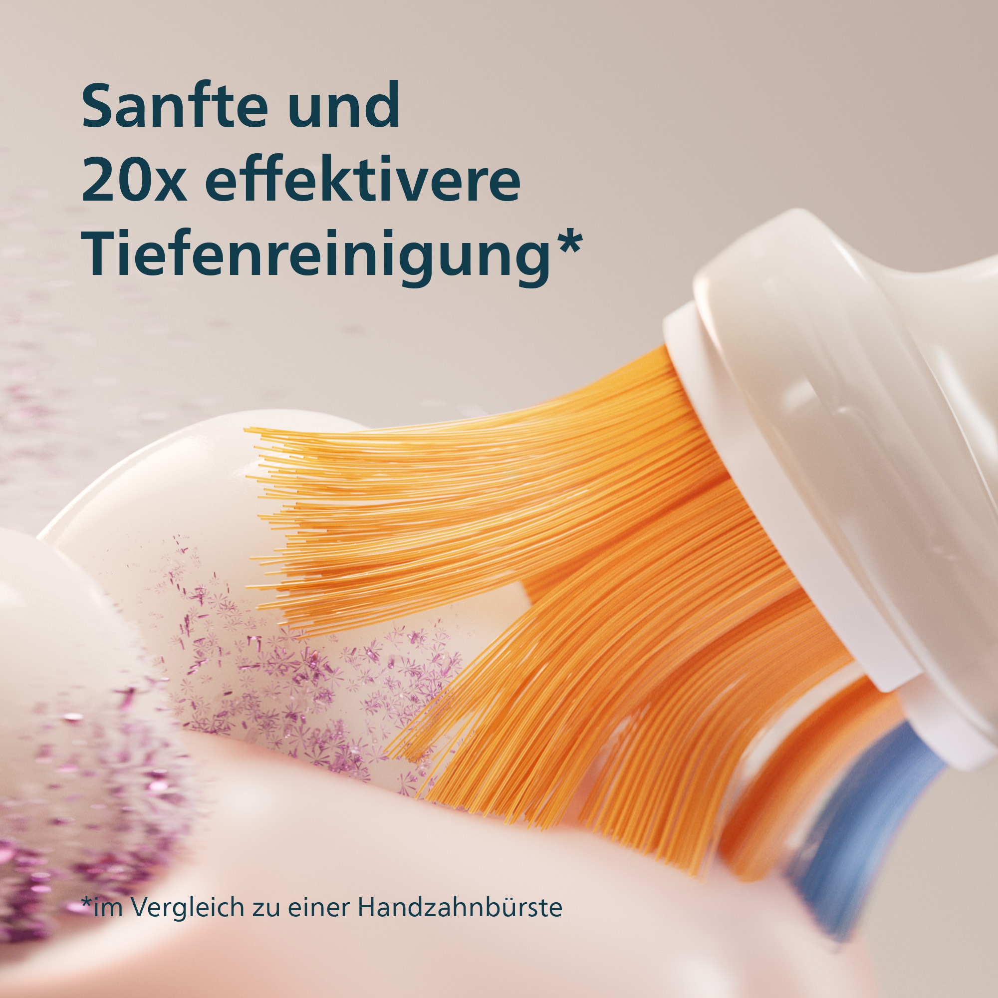 Philips Sonicare Brosse à dents électrique »DiamondClean Prestige 9900 HX9992« 2 cuis Aufsteckbürsten mit integriertem Drucksensor, 5 Putzprogramme, inkl. Ladeetui