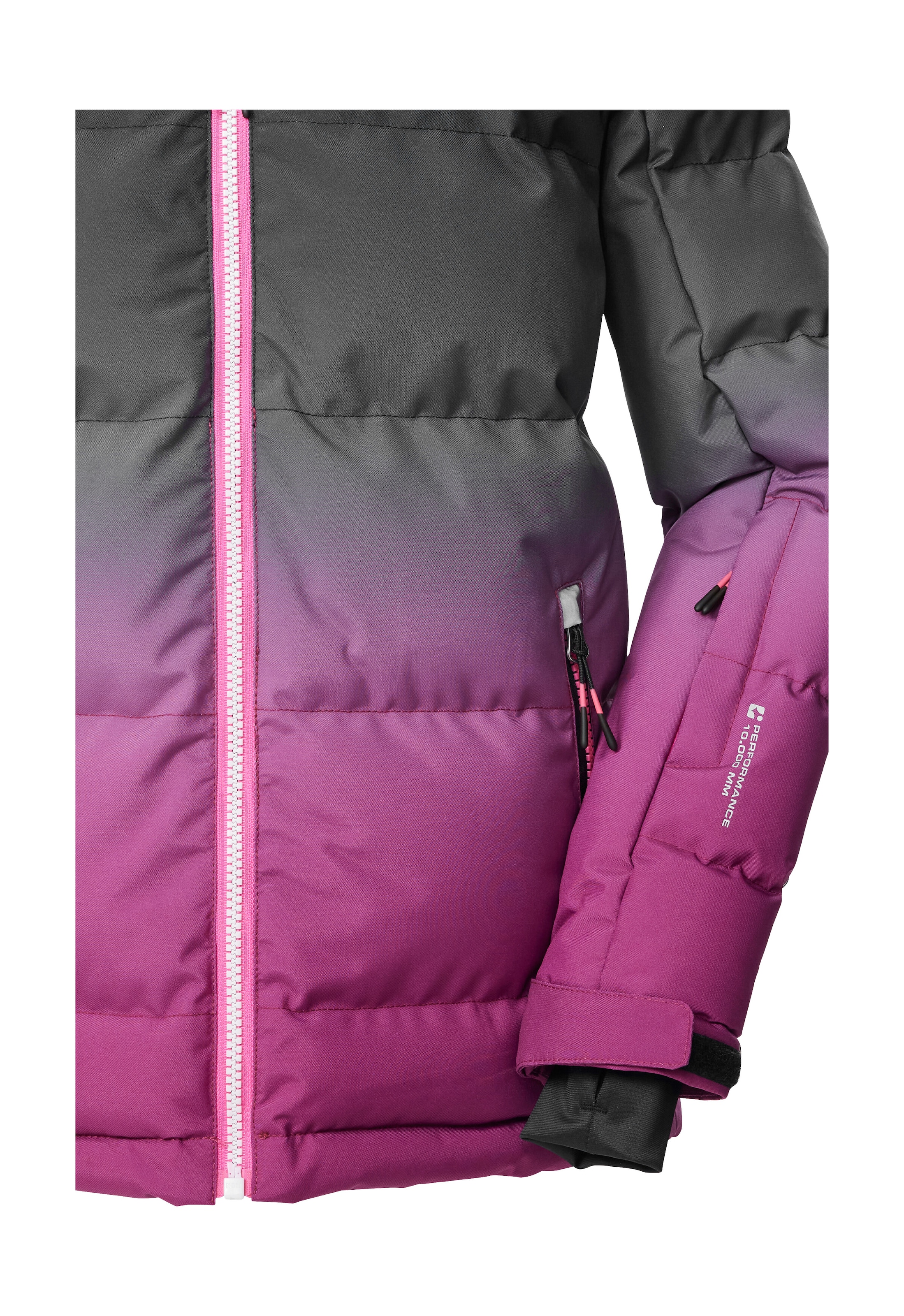 Killtec Skijacke »KSW 330 GRLS SKI QLTD JCKT« Wasserabweisende Winterjacke, atmungsaktiv, verstellbare Kapuze