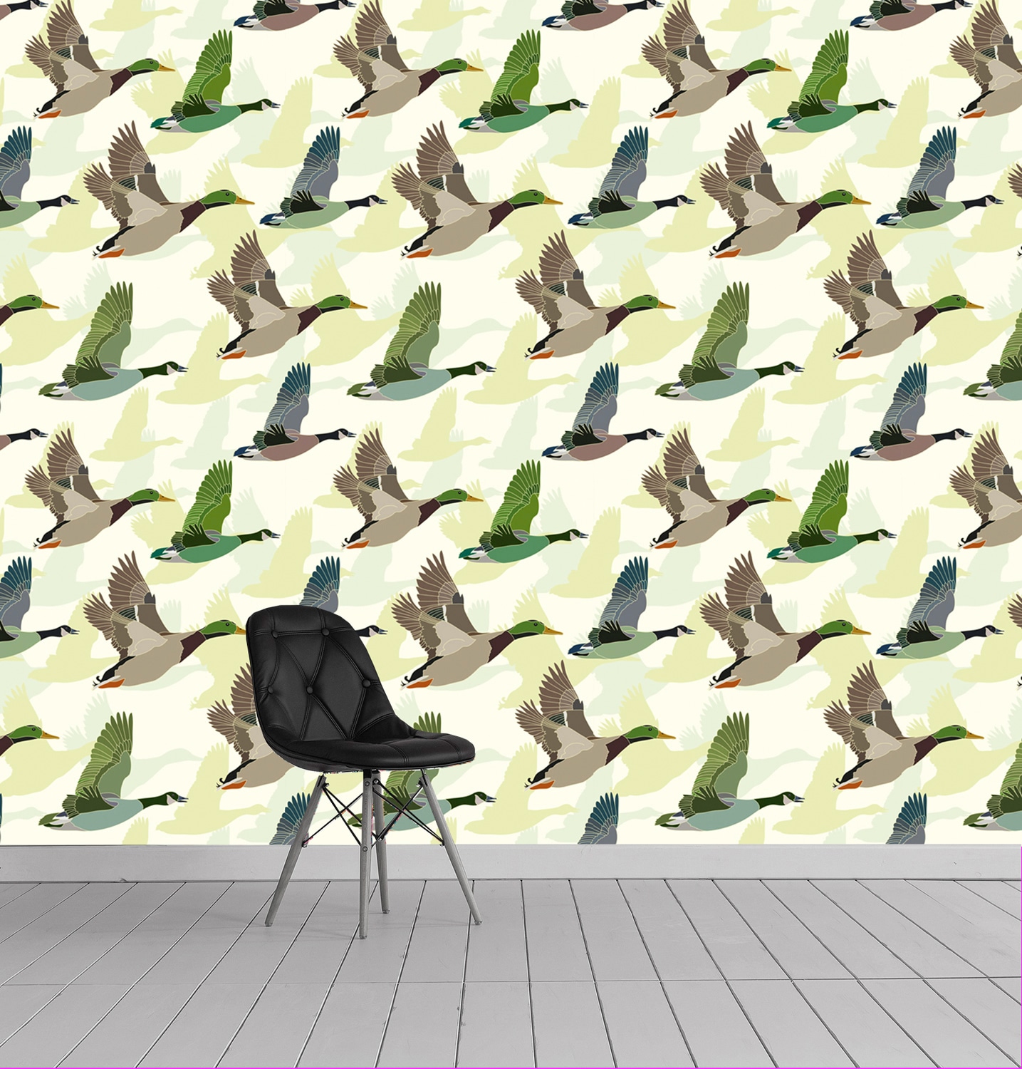 queence Papier peint vinyle »Feliciana« imprimé 90x250cm, selbstklebend, kinderleichte Anbringung, , Sticker