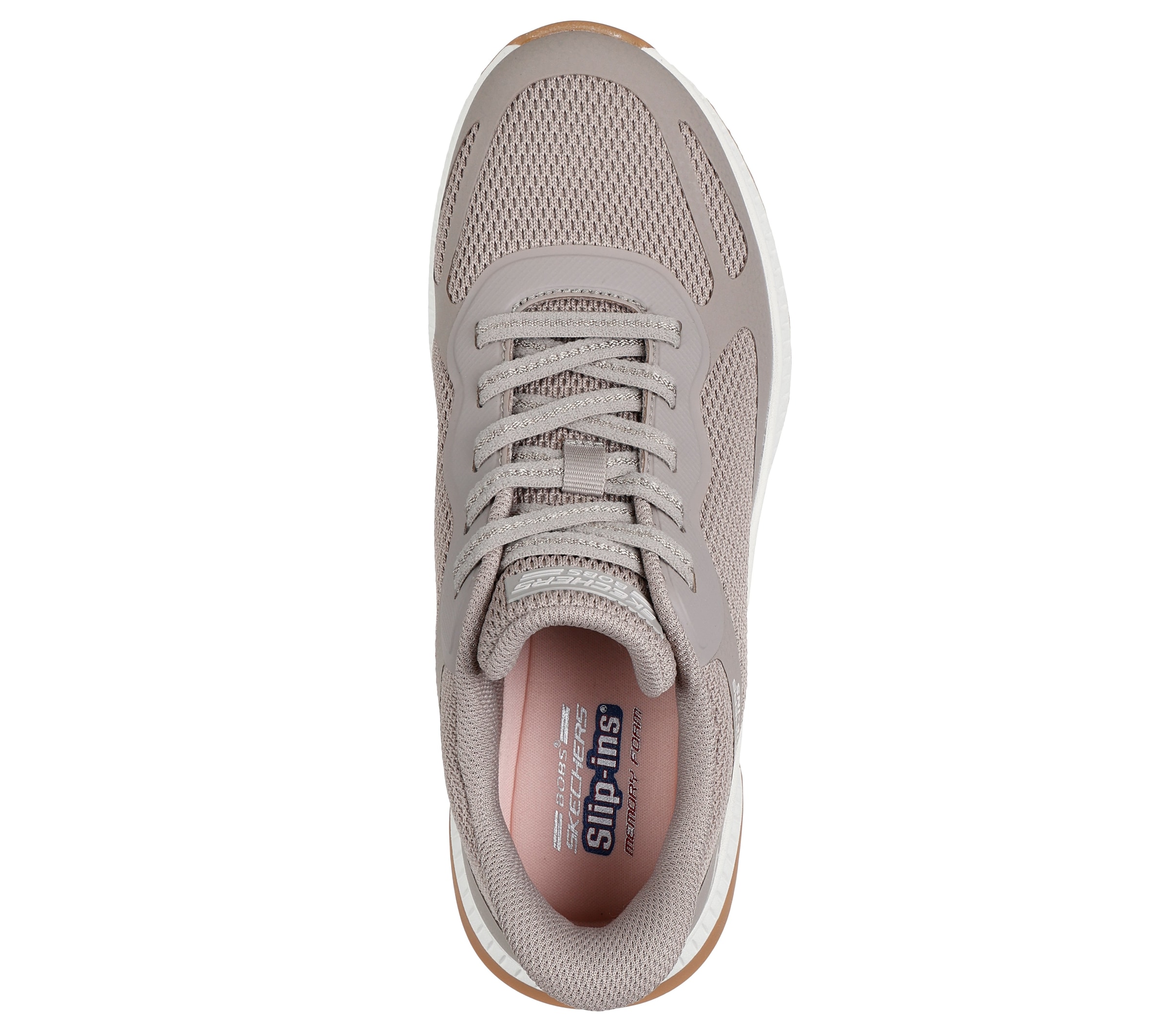 Skechers Baskets slip-on »BOBS SQUAD 4«  mocassin, chaussure de loisirs, chaussure basse avec mousse à mémoire de forme