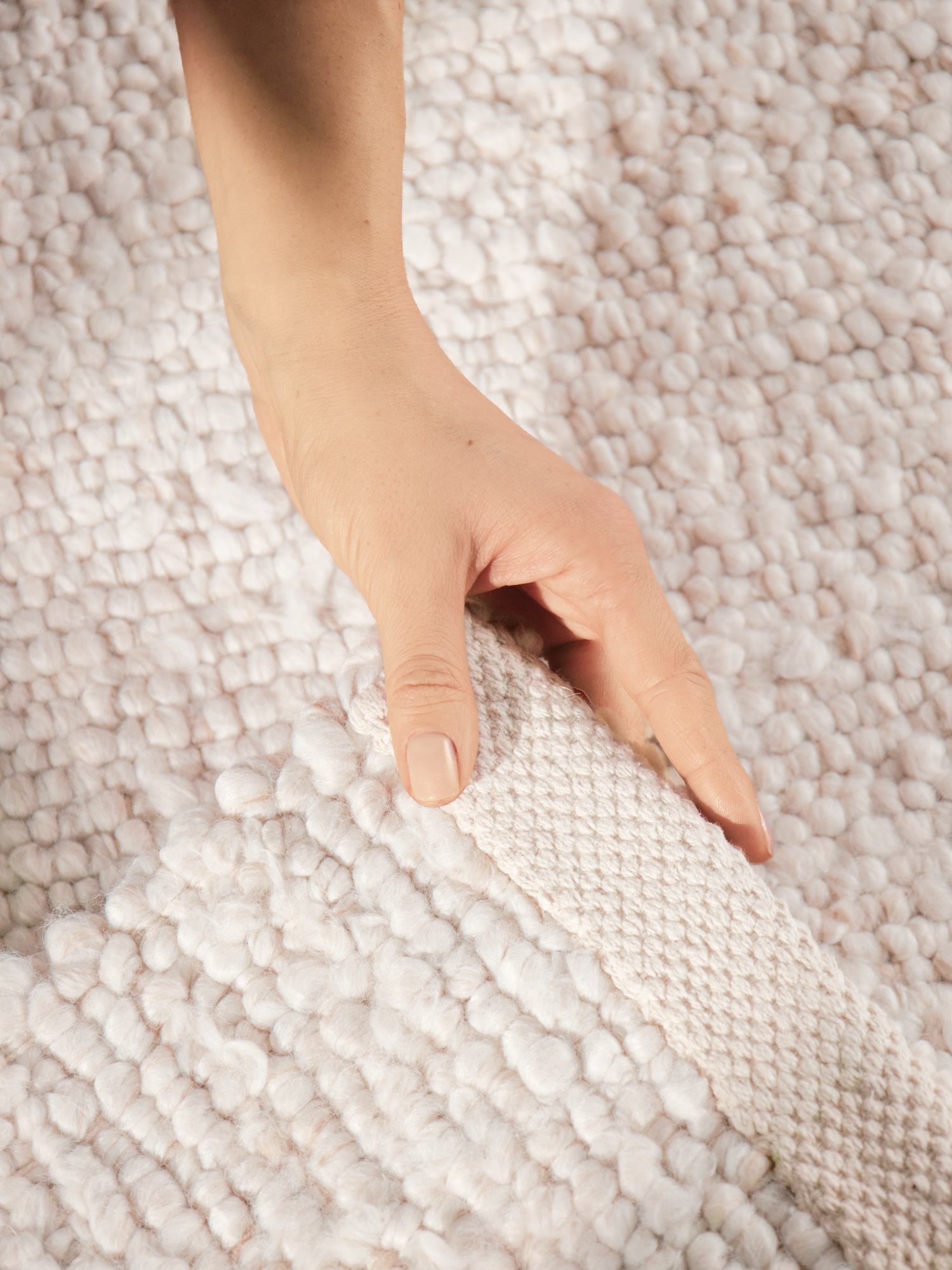 Ted Baker Tapis »Soft Bouclé Portobello , auch als Läufer« Rectangulaire 10 mm Höhe Woll-Optik, Bouclé Meliert, Wohnzimmer, Esszimmer, Schlafzimmer, Flur