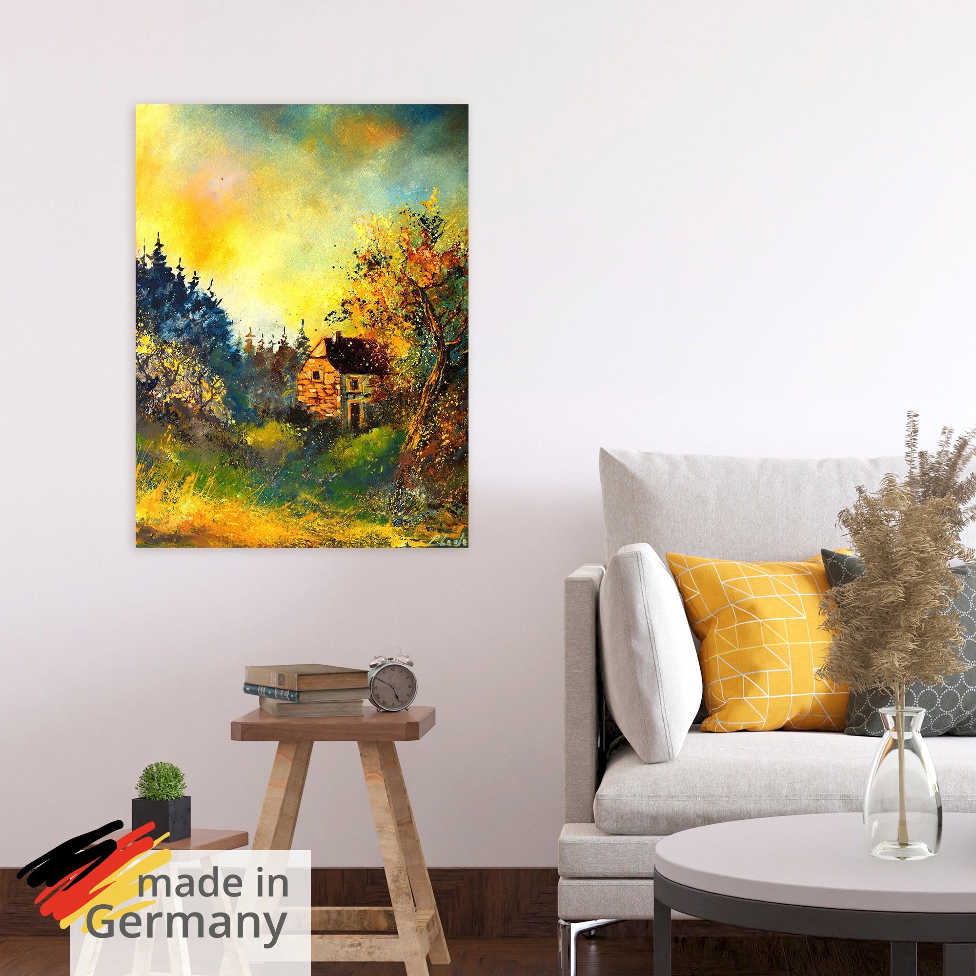 Artland Wandbild »Remote house« Gartenbilder 1 Stk. tlg. als Alubild, Leinwandbild, Poster, Wandaufkleber in verschied. Grössen