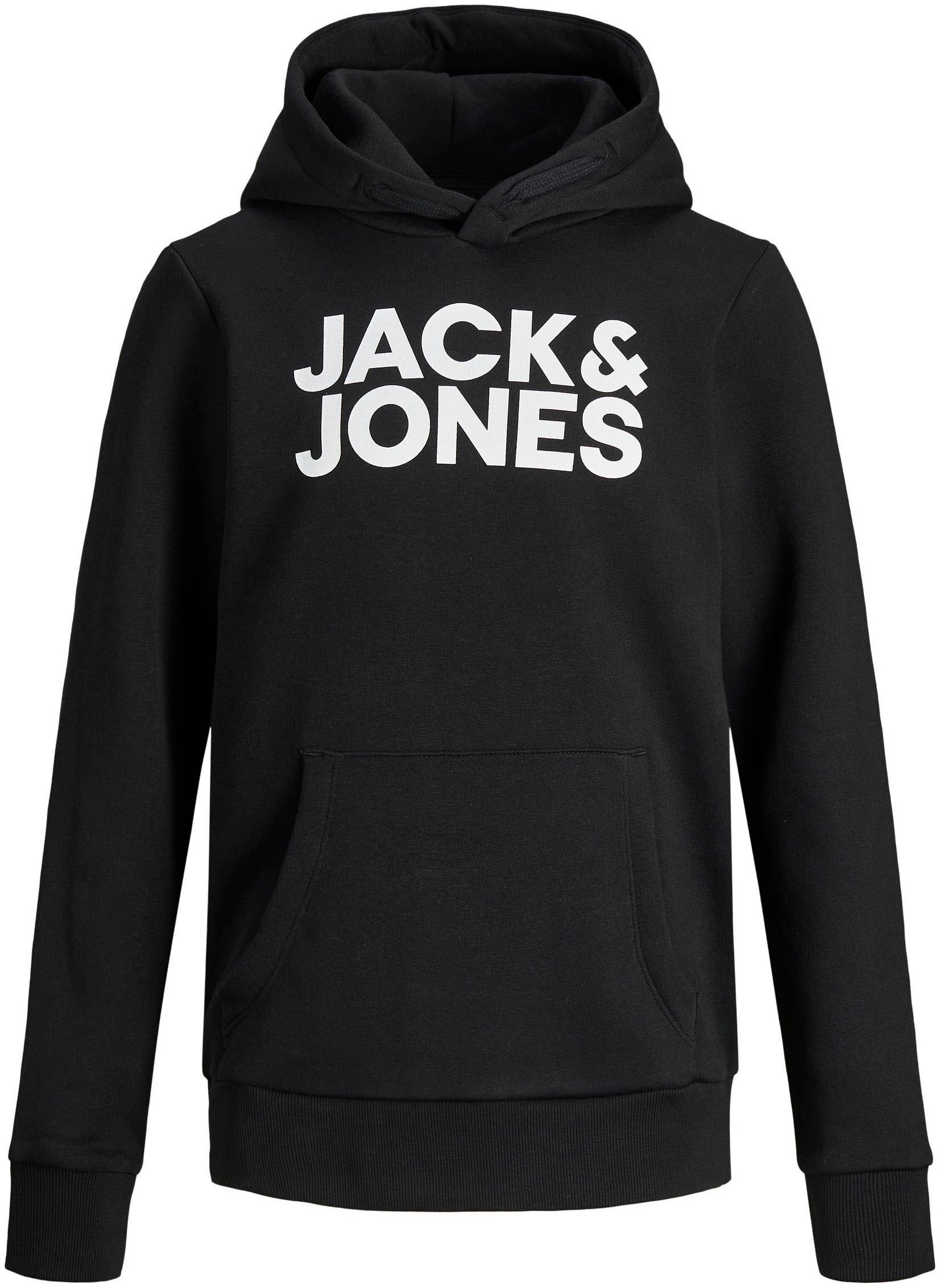 Jack & Jones Junior Kapuzensweatshirt »JJECORP LOGO SWEAT HOOD«