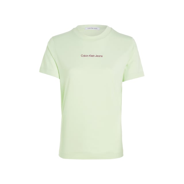 ♕ Calvin Klein Jeans T-Shirt »INSTITUTIONAL STRAIGHT TEE«, mit Markenlabel  versandkostenfrei bestellen