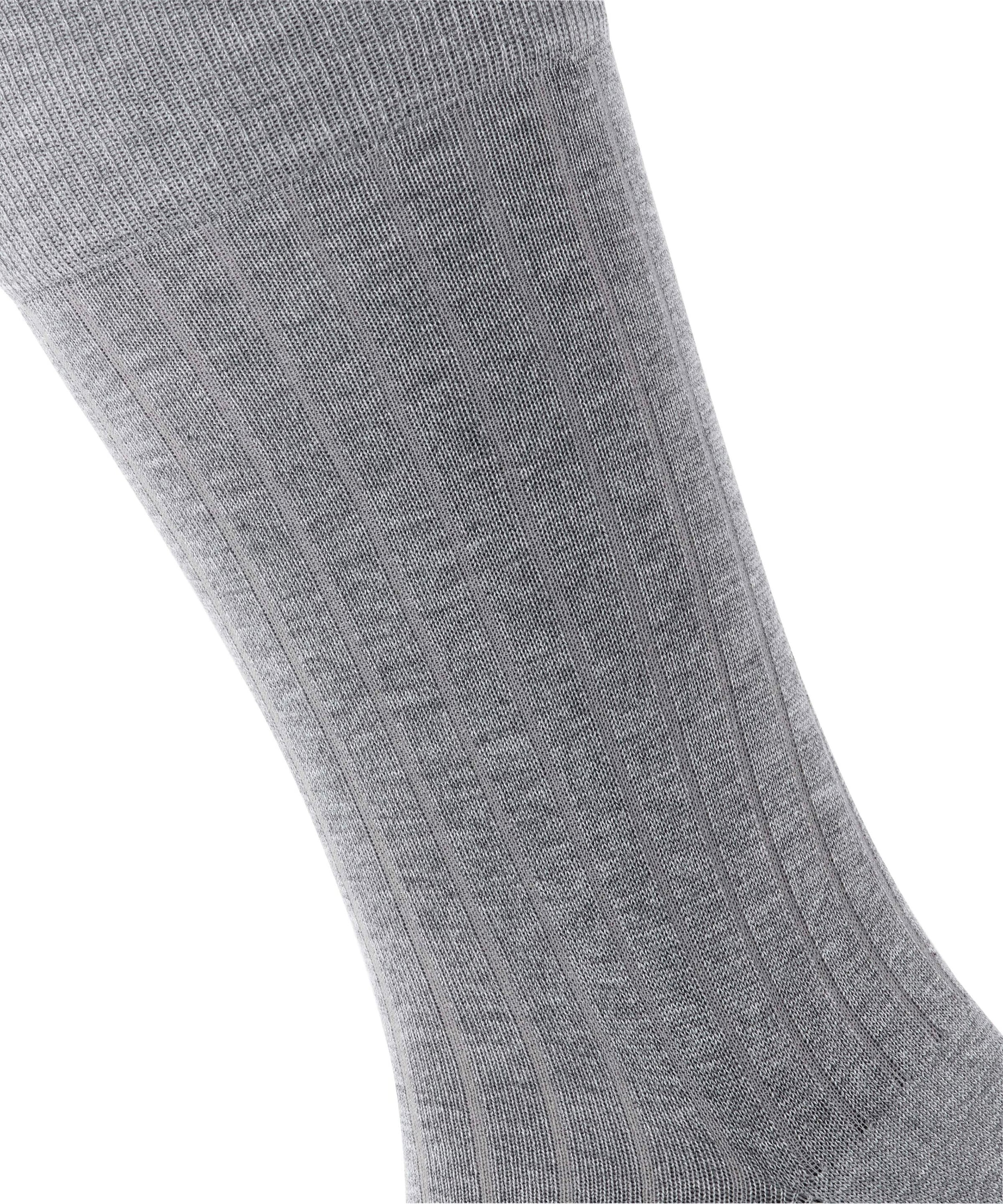 Burlington Socken »Duke Street« Einheitsgrösse 40-46, Rippenstruktur, Cotton-Mix