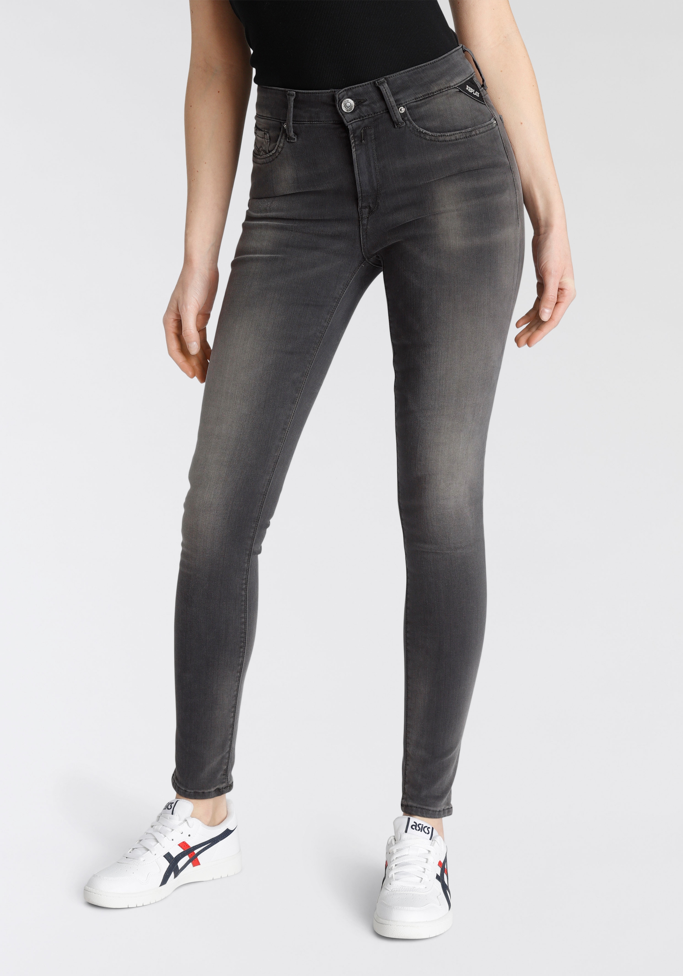 Skinny-fit-Jeans »Luzien«, HYPERFLEX - RE USED - White Shades