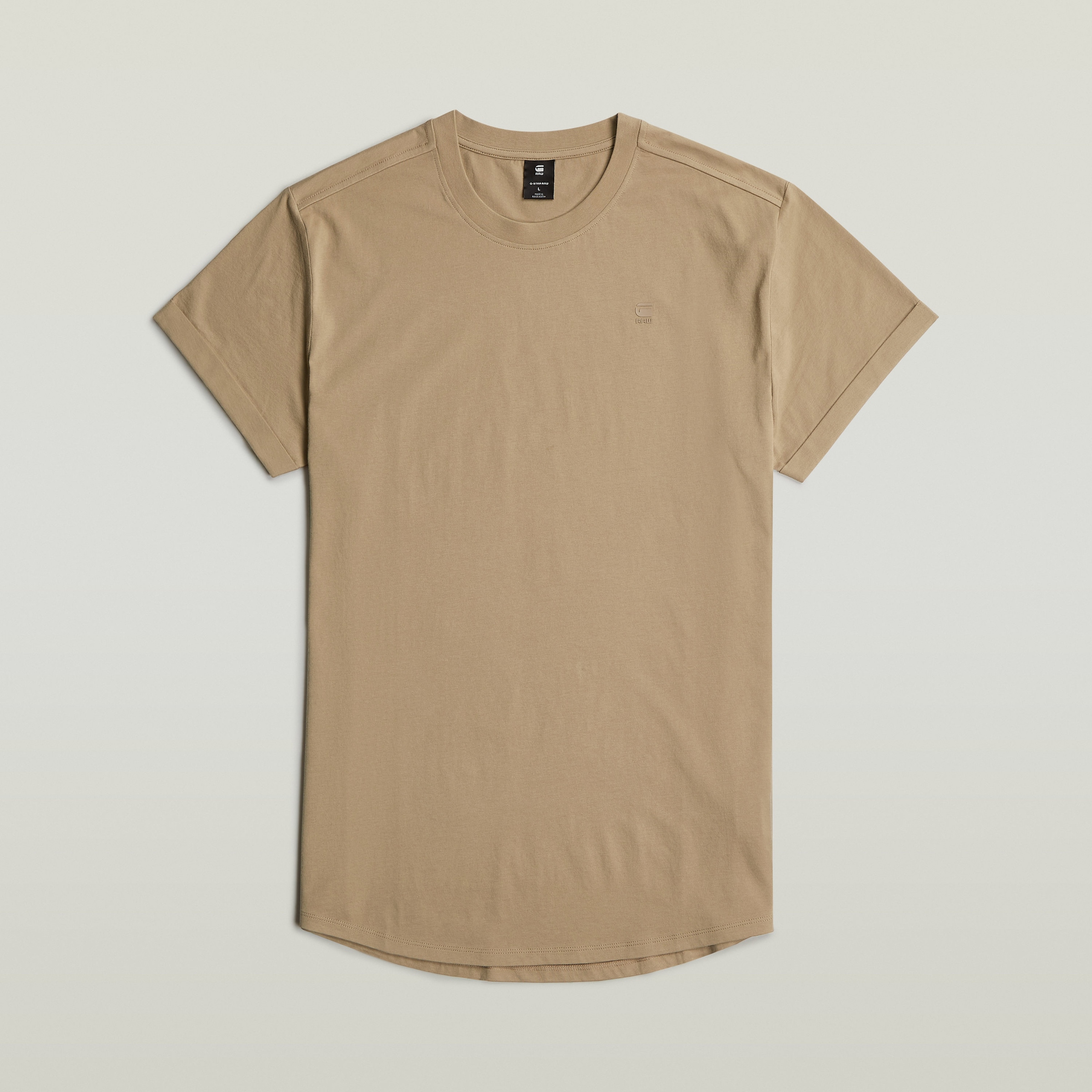 G-STAR Kurzarmshirt »Lash« Rundhals, Logoapplikation