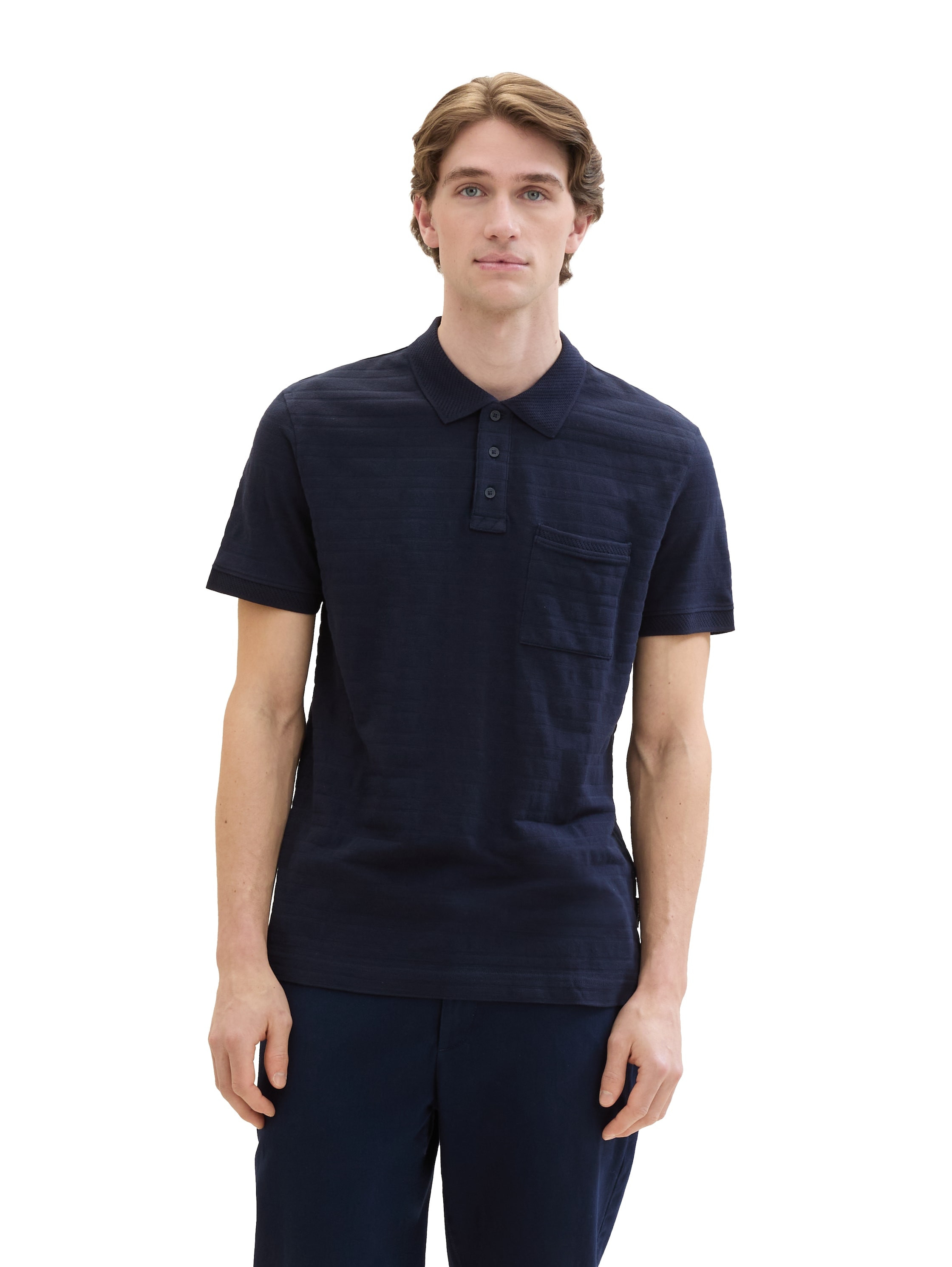 TOM TAILOR Poloshirt, mit Struktur