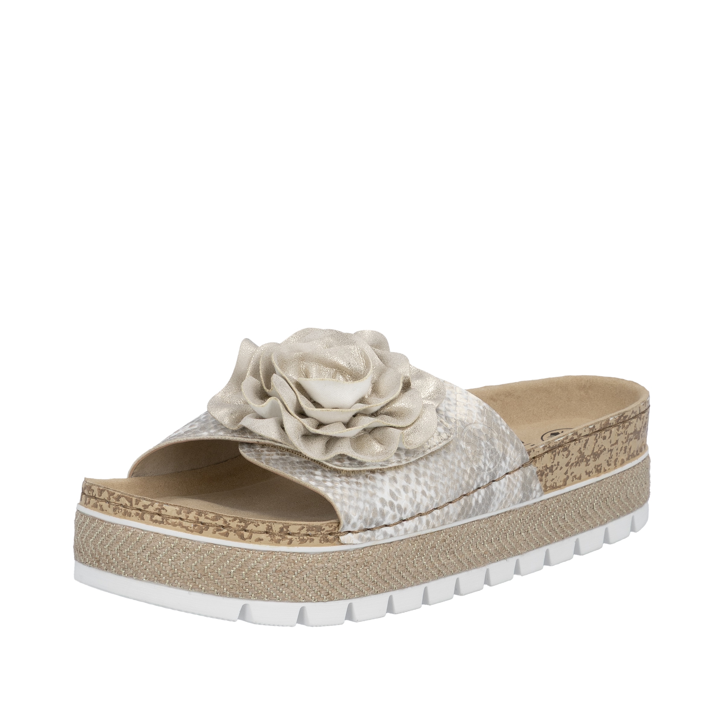 Rieker Pantolette  chaussure d'été, mule avec plateforme tendance
