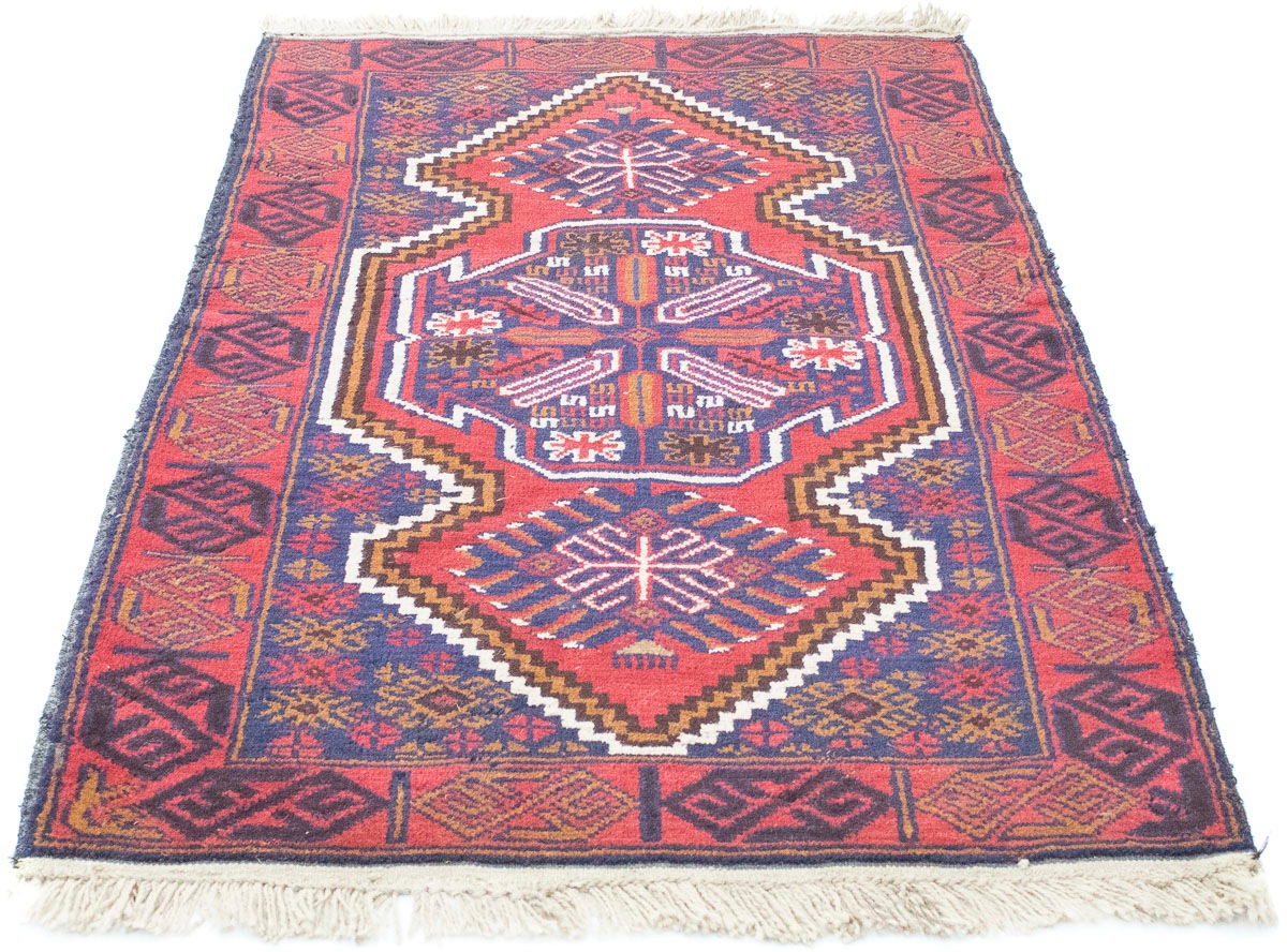 Image of morgenland Wollteppich »Belutsch Teppich handgeknüpft rot«, rechteckig, 10 mm Höhe, handgeknüpft bei Ackermann Versand Schweiz