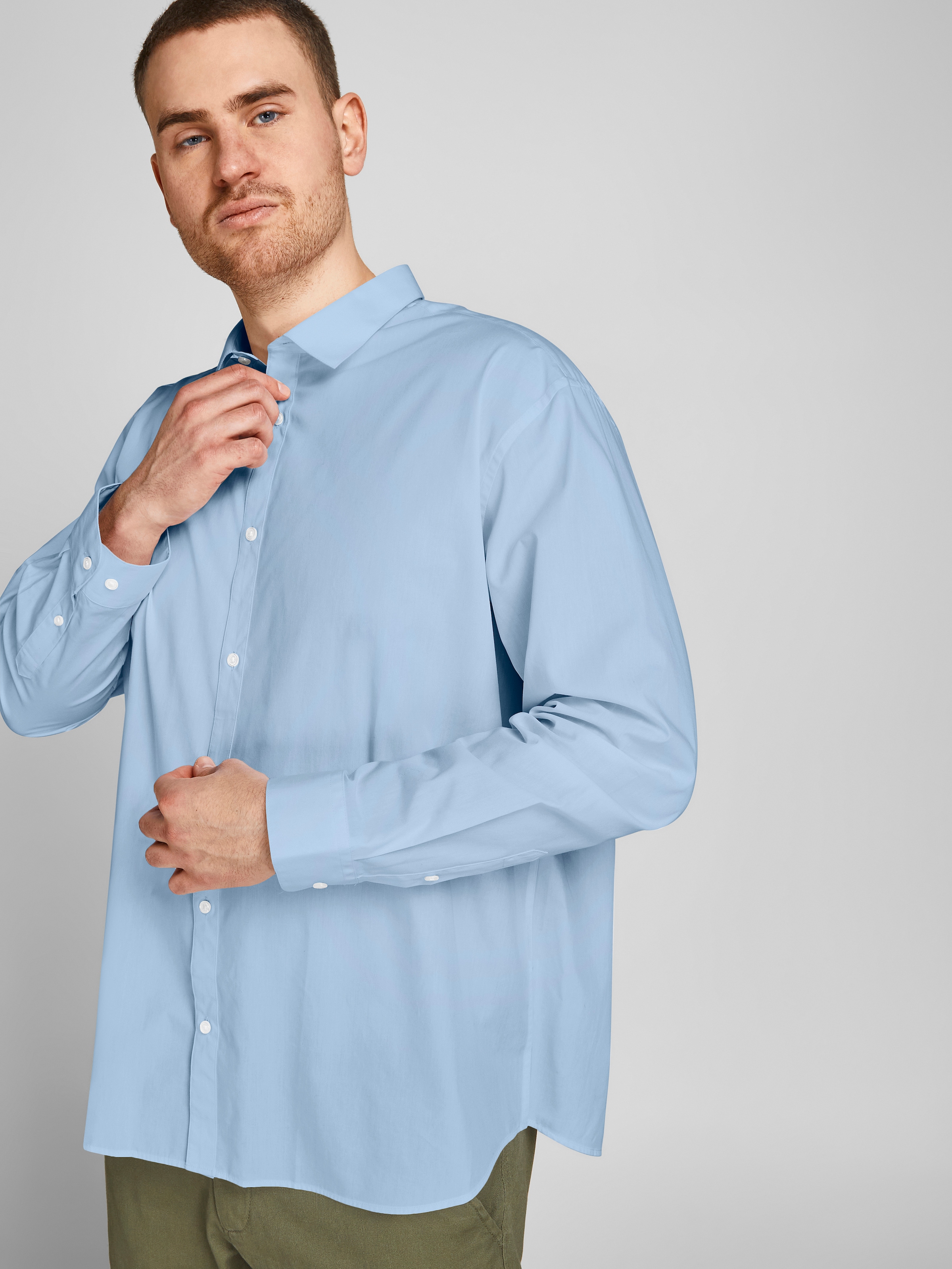Jack & Jones PlusSize Chemise à manches longues »JJJOE SHIRT LS PLAIN PLS«