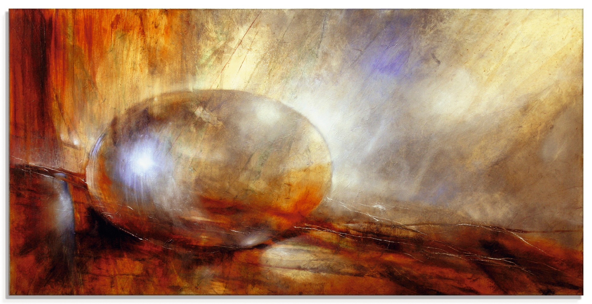 Image of Artland Glasbild "Brainstorming" Muster 1 Stk. tlg. in verschiedenen Grössen