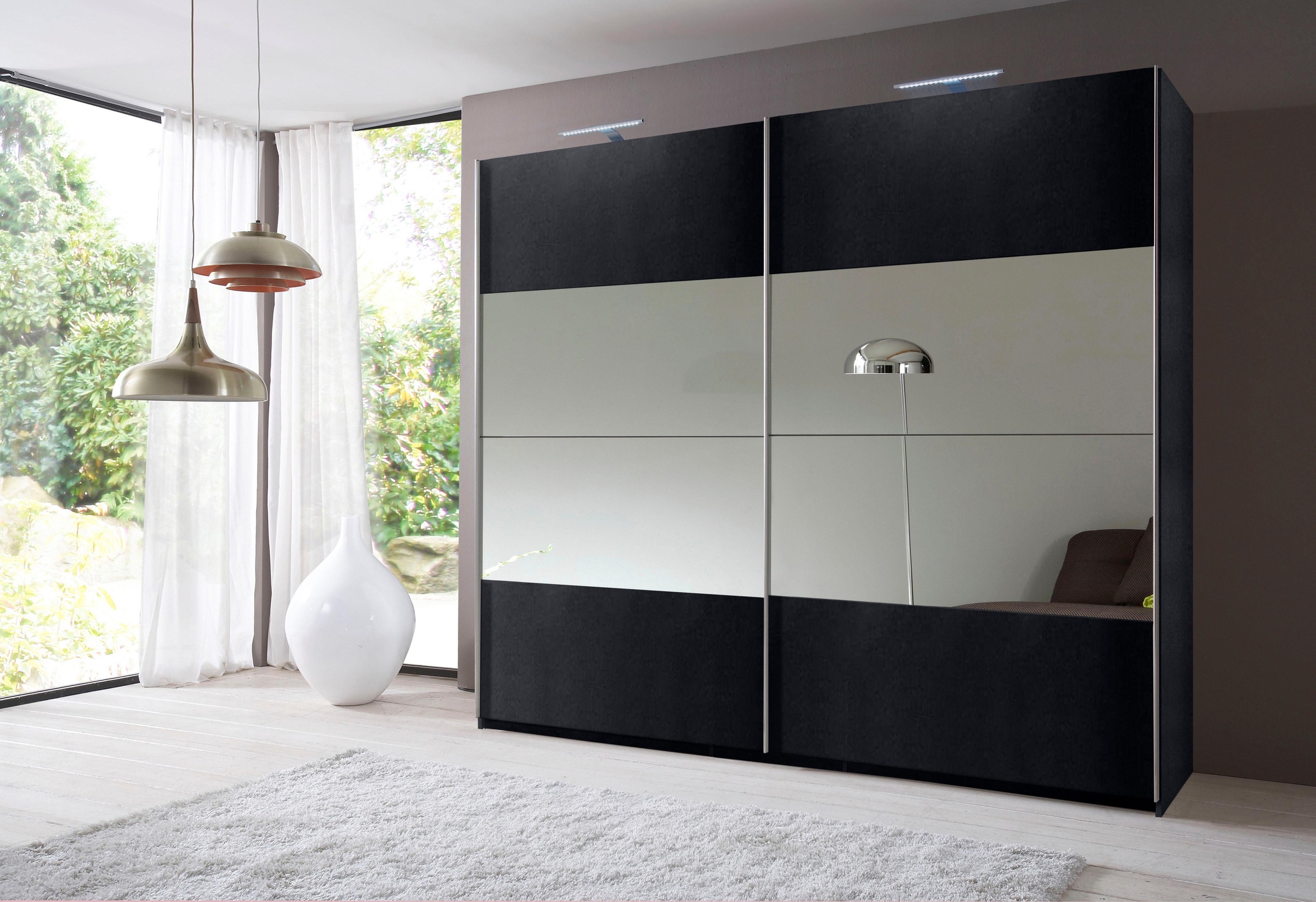 Image of Wimex Schwebetürenschrank »Easy«, mit Teilspiegel bei Ackermann Versand Schweiz